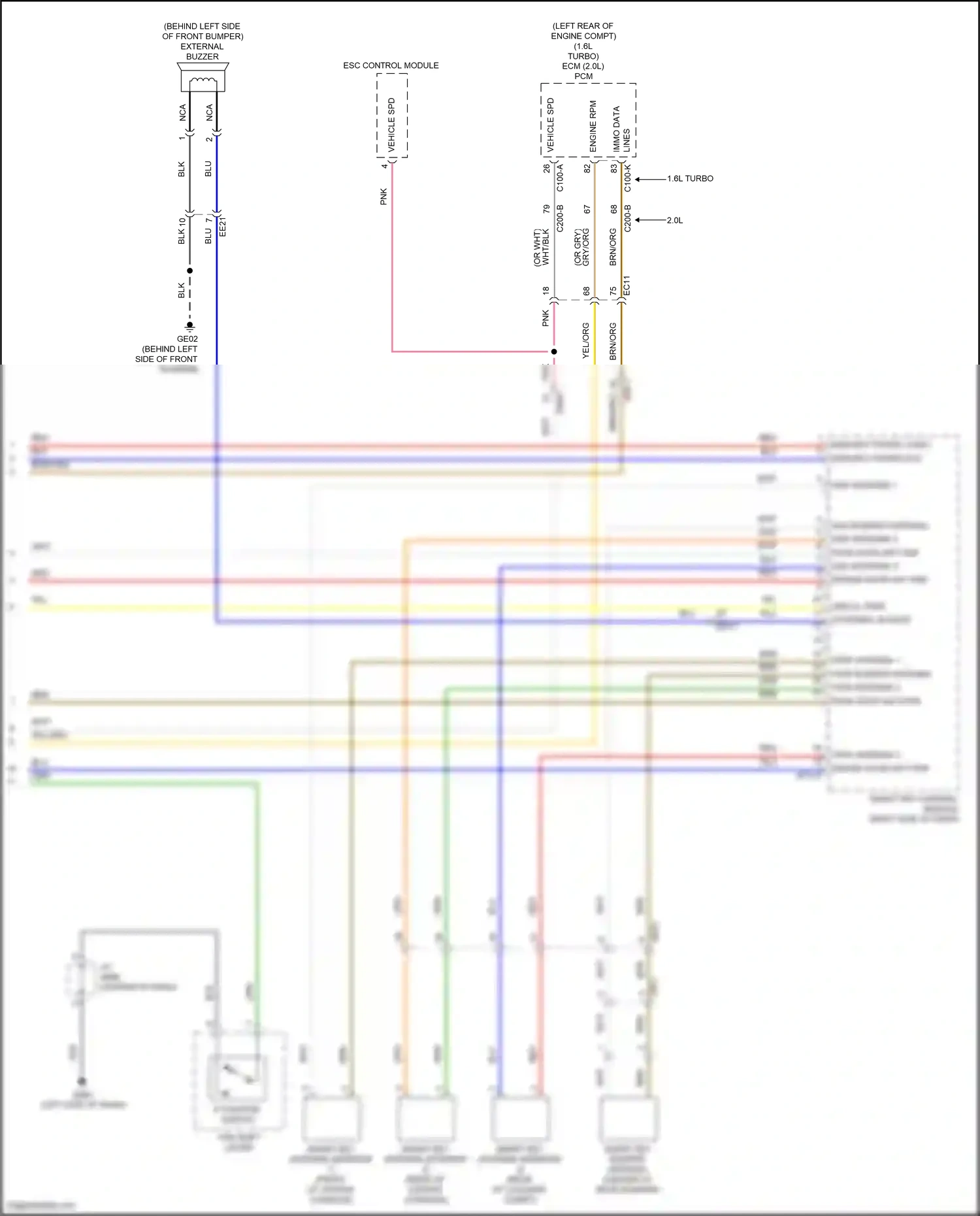 Hyundai Kona I (2017-2021) immo data wiring diagram  (1 of 1)