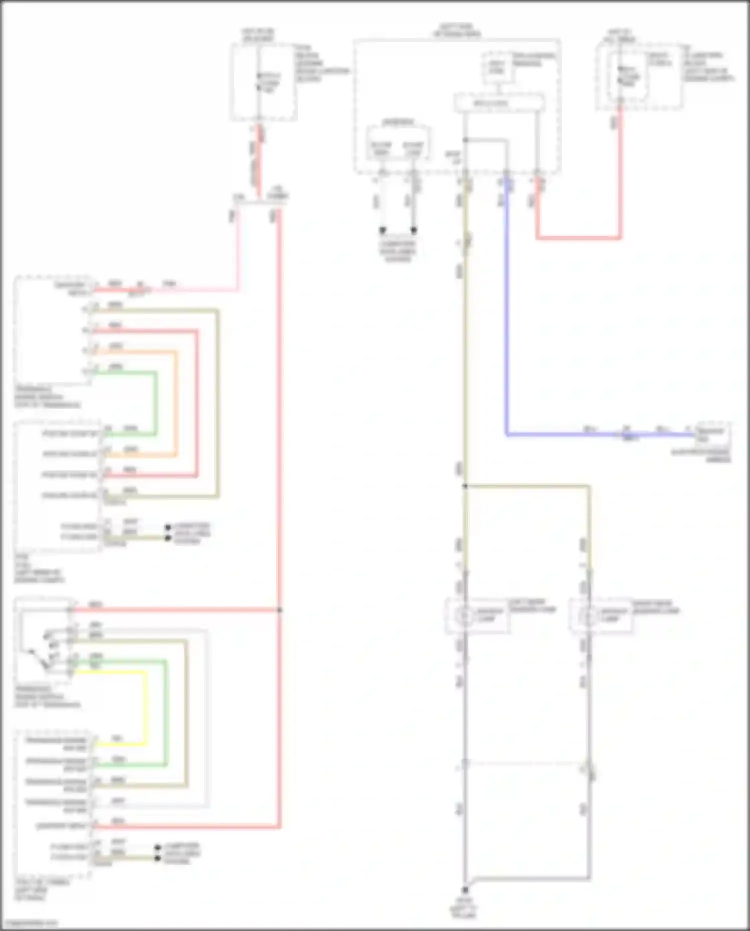 Wiring diagram ips 2 ctrl for Hyundai Kona I (2017-2021) (1 of 1)