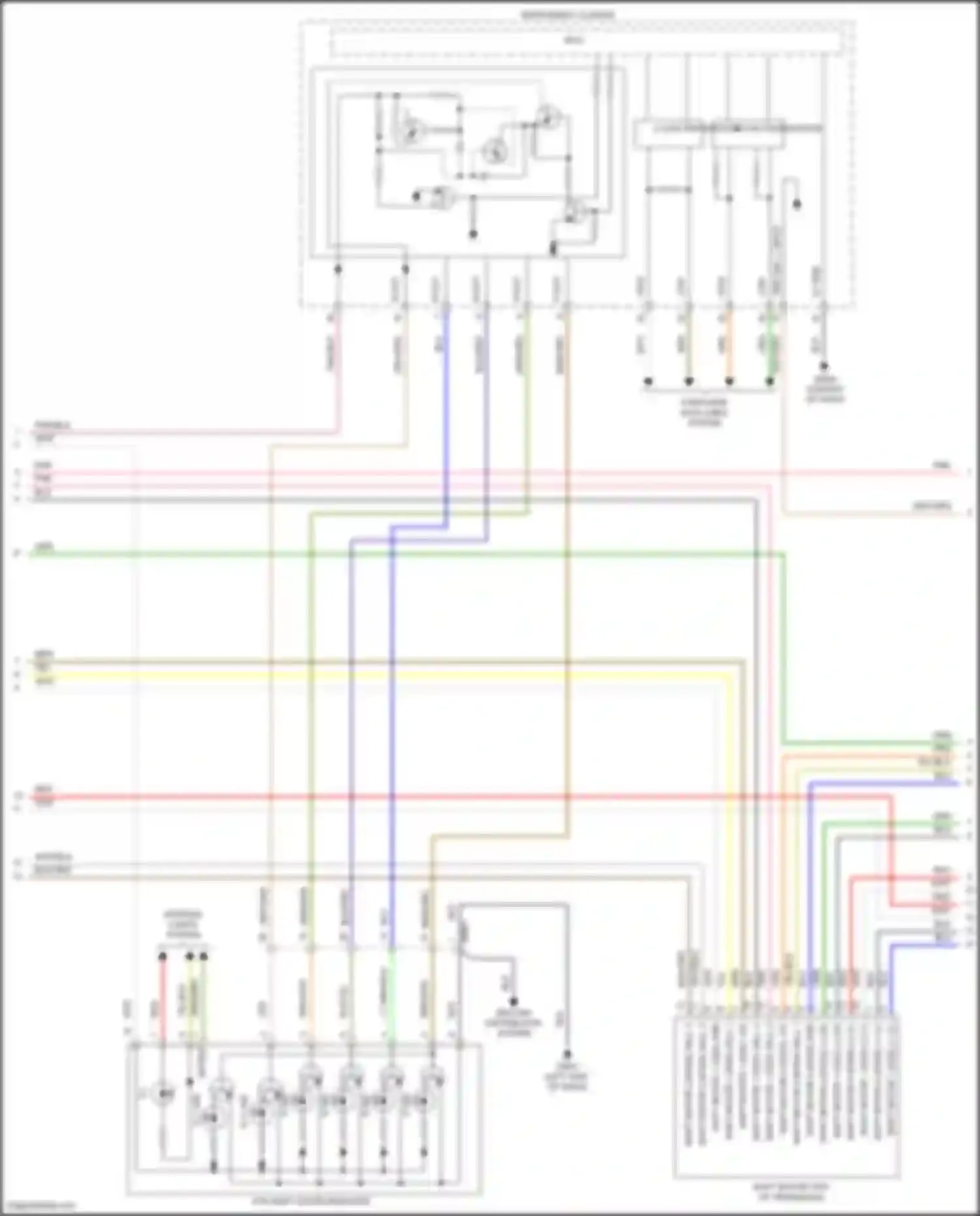 Wiring diagram m-can transceiver for Hyundai Kona I (2017-2021) (1 of 4)