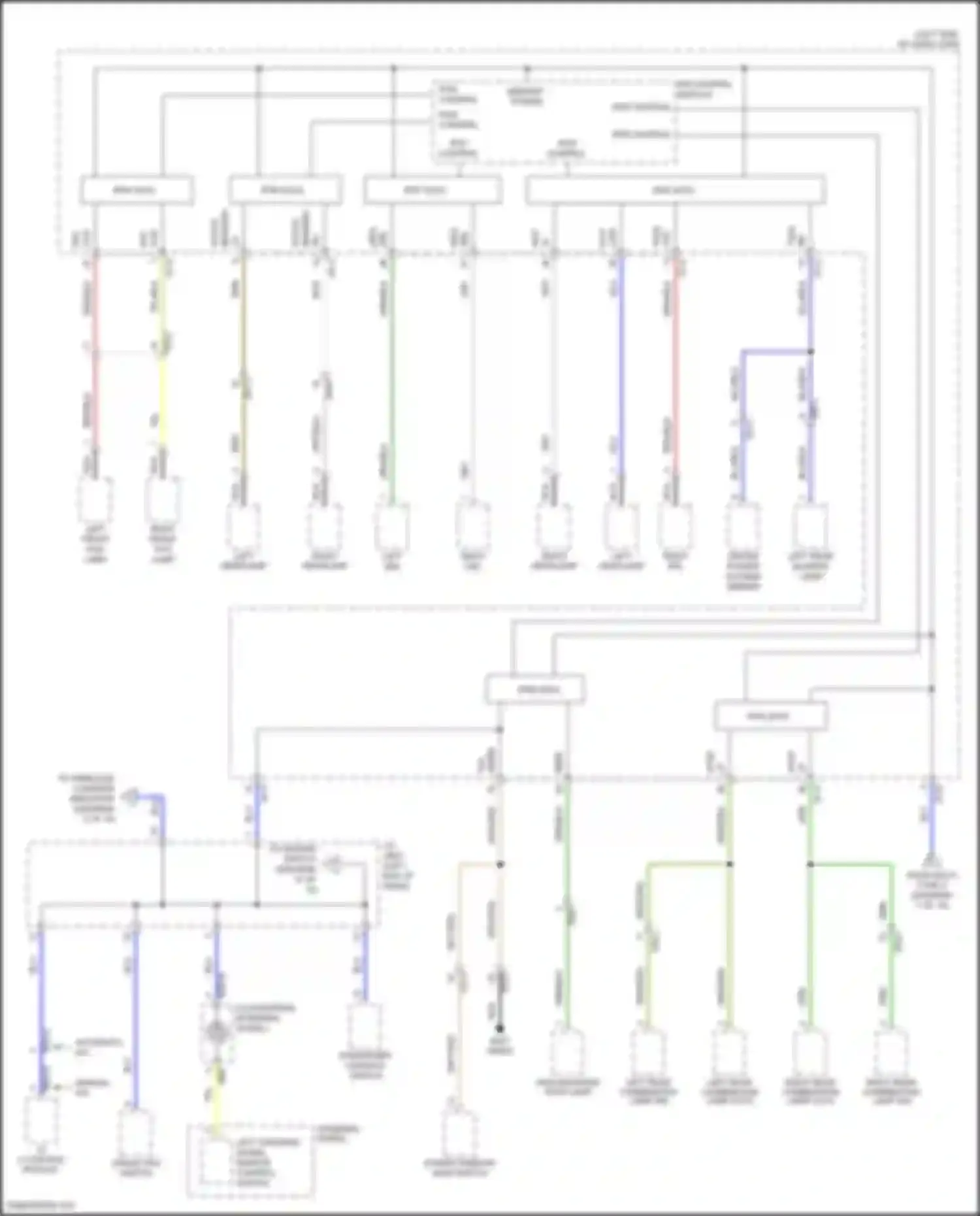Wiring diagram memory power for Hyundai Kona I (2017-2021) (10 of 18)