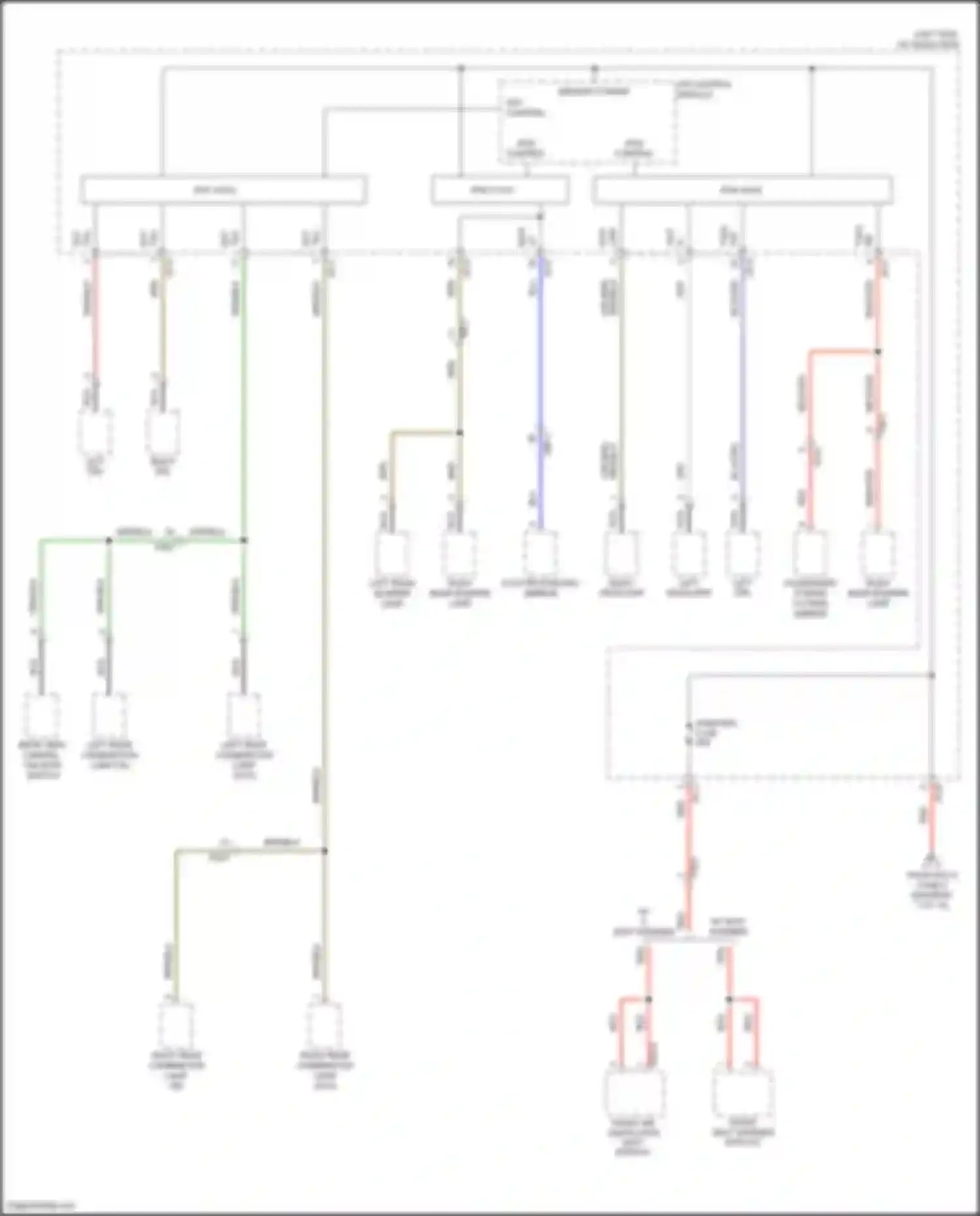 Wiring diagram memory power for Hyundai Kona I (2017-2021) (9 of 18)