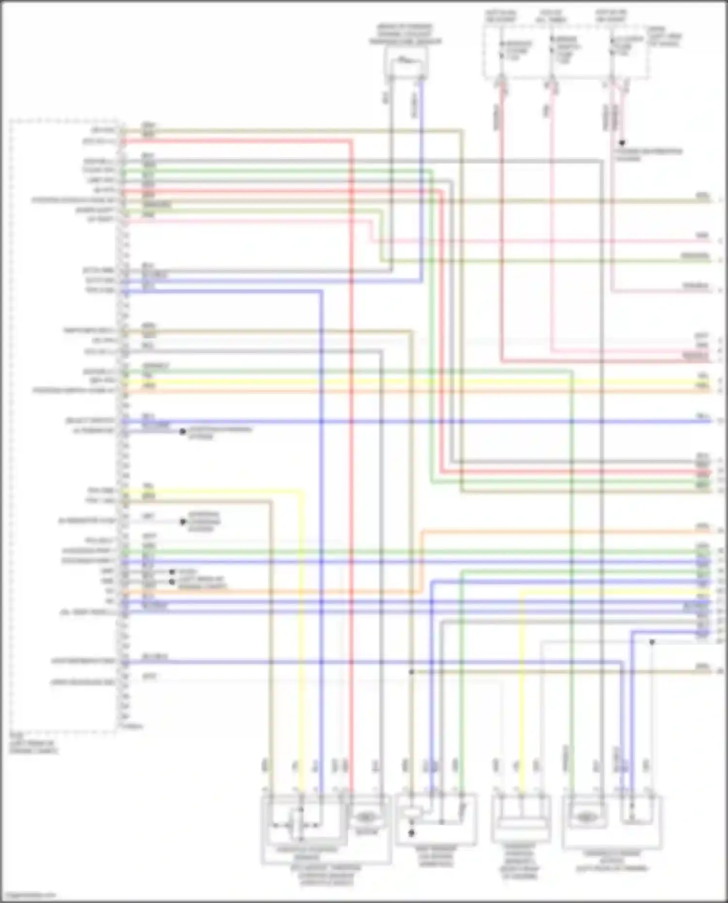 Wiring diagram od vfs for Hyundai Kona I (2017-2021) (2 of 3)