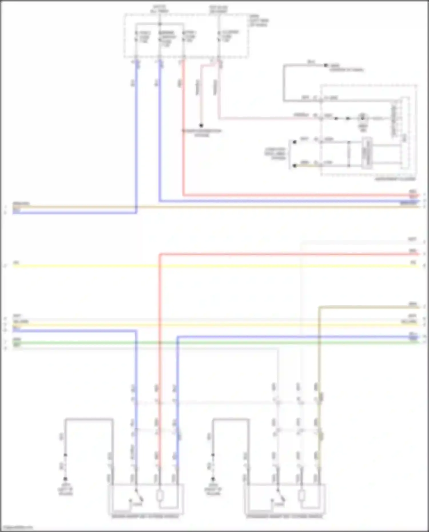 Wiring diagram power distribution system for Hyundai Kona I (2017-2021) (7 of 22)