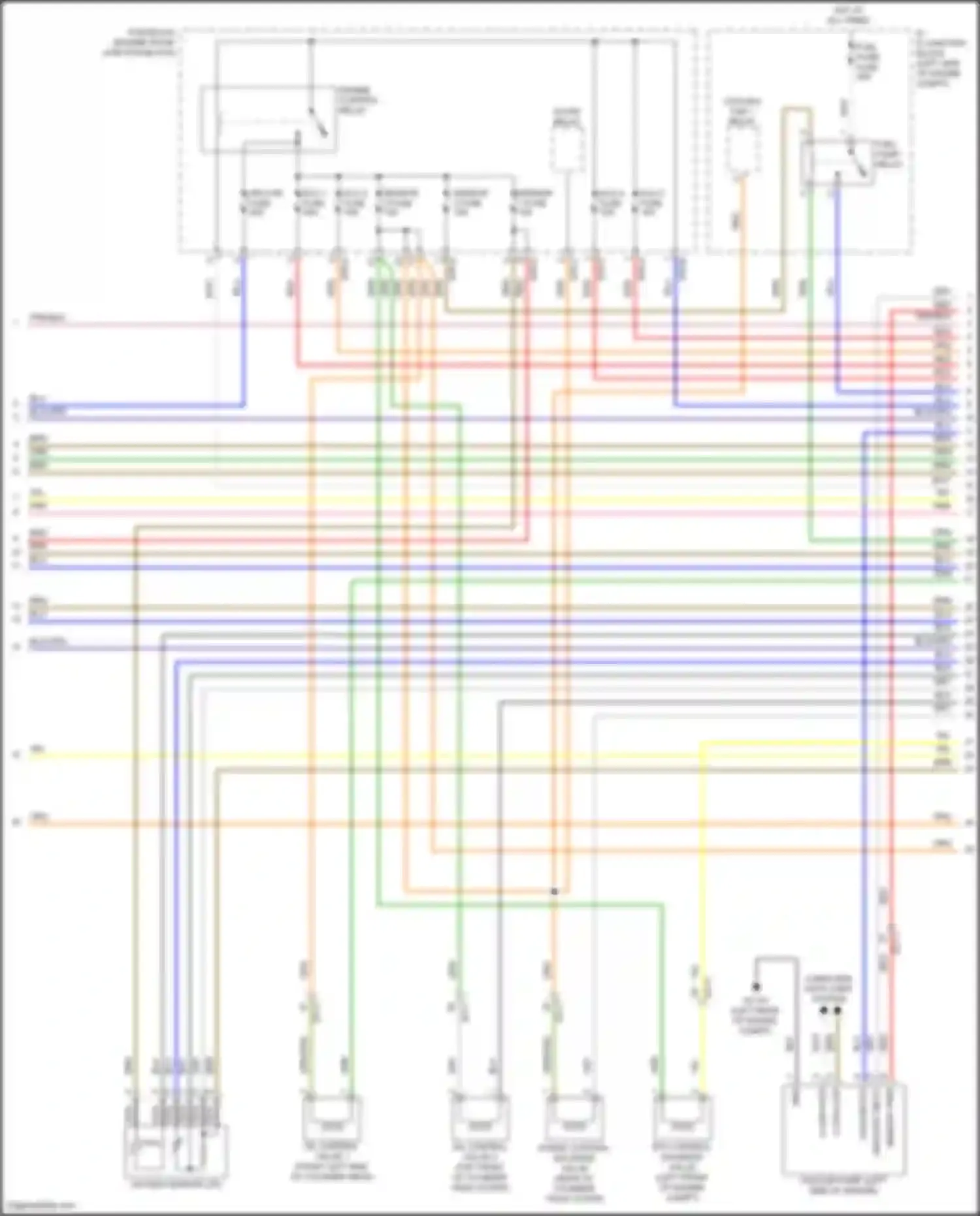 Wiring diagram sensor 2 fuse for Hyundai Kona I (2017-2021) (4 of 5)