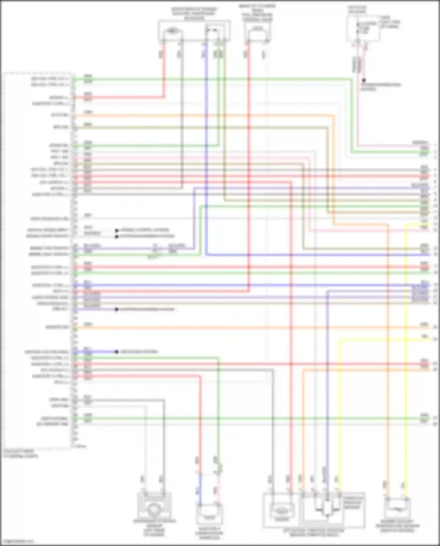 Wiring diagram tps 1 sig for Hyundai Kona I (2017-2021) (2 of 3)