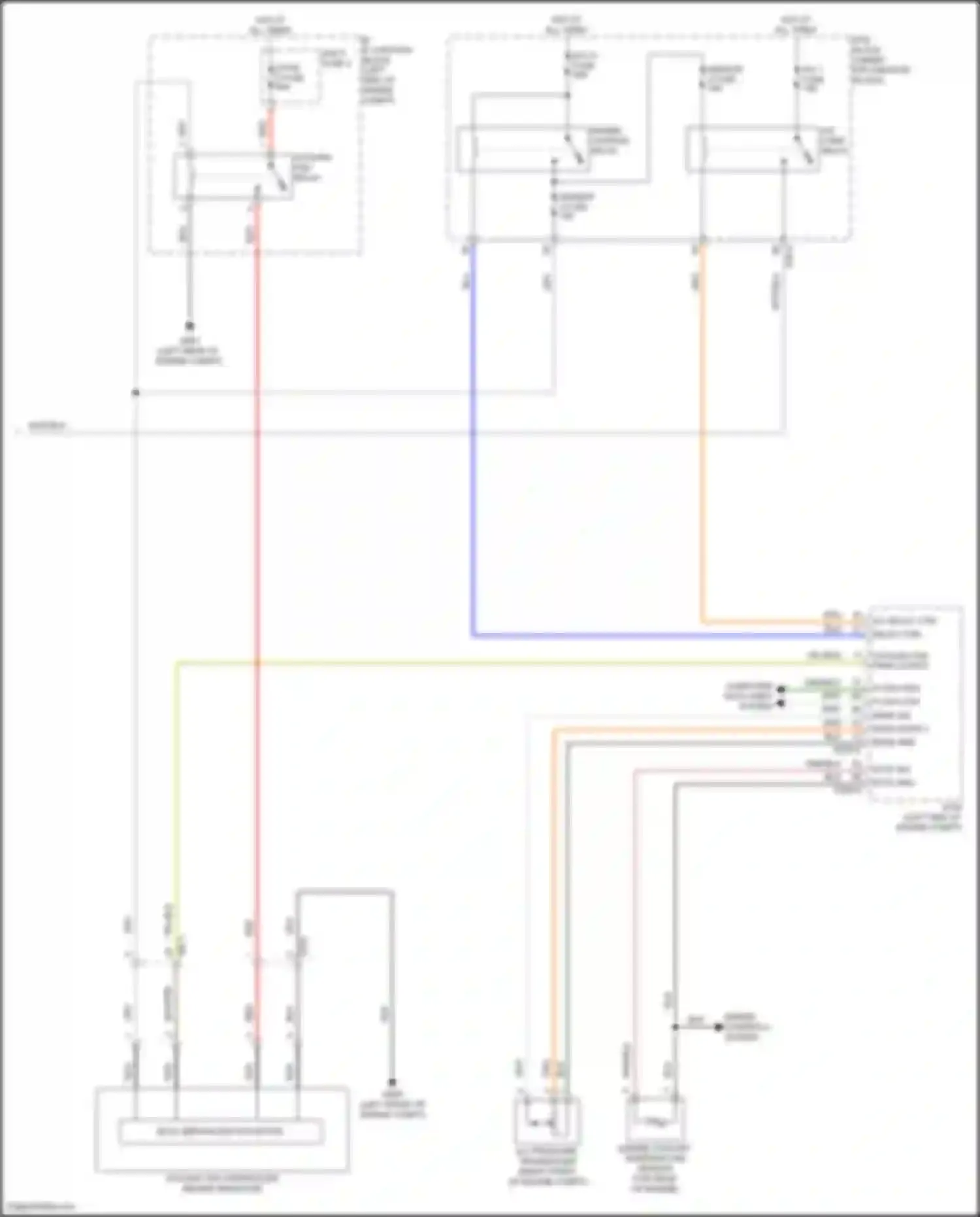Palisade Hyundai I facelift (2022-2024): Automatic a/c circuit (4 of 4)