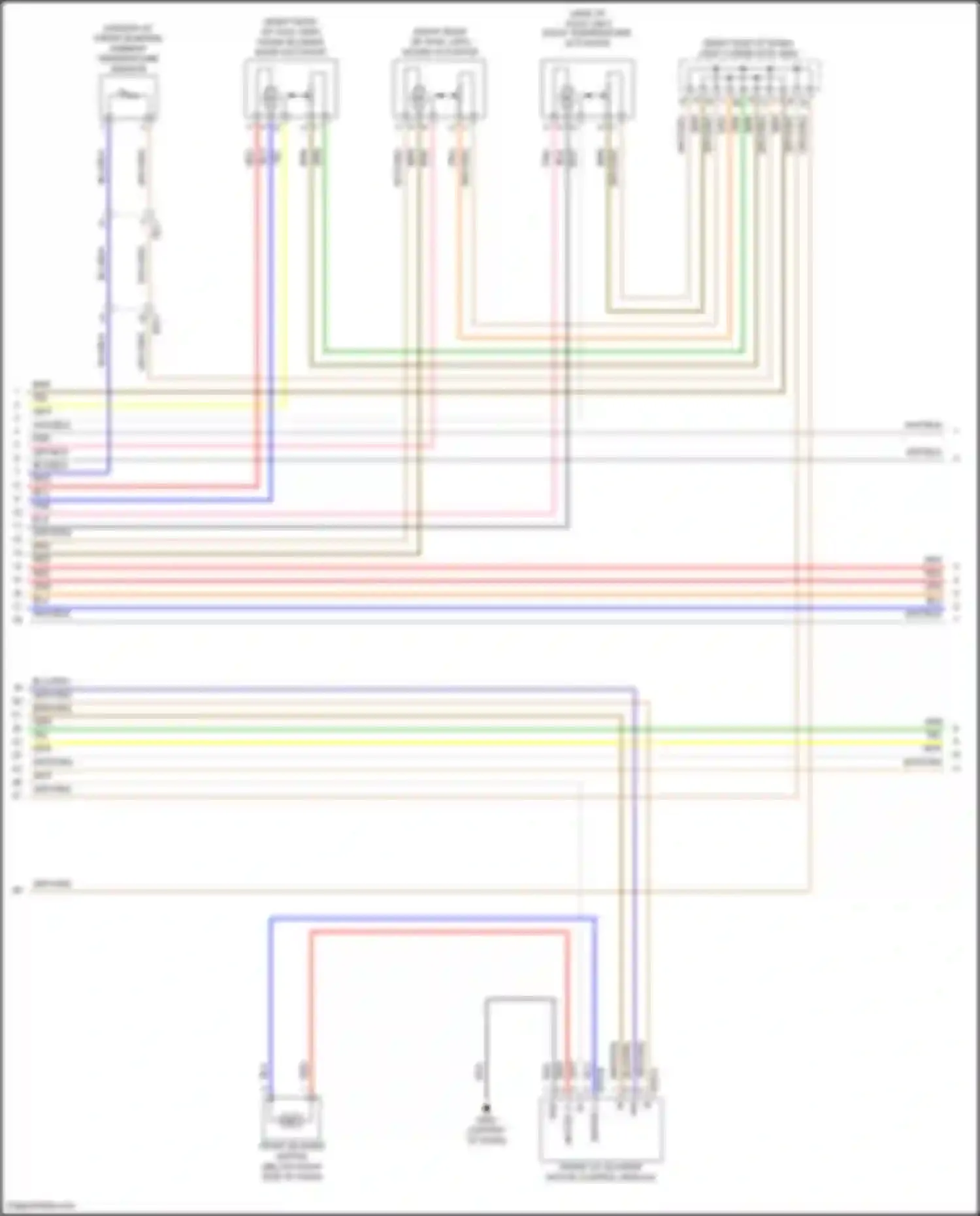 Palisade Hyundai I facelift (2022-2024): Manual a/c circuit (2 of 4)