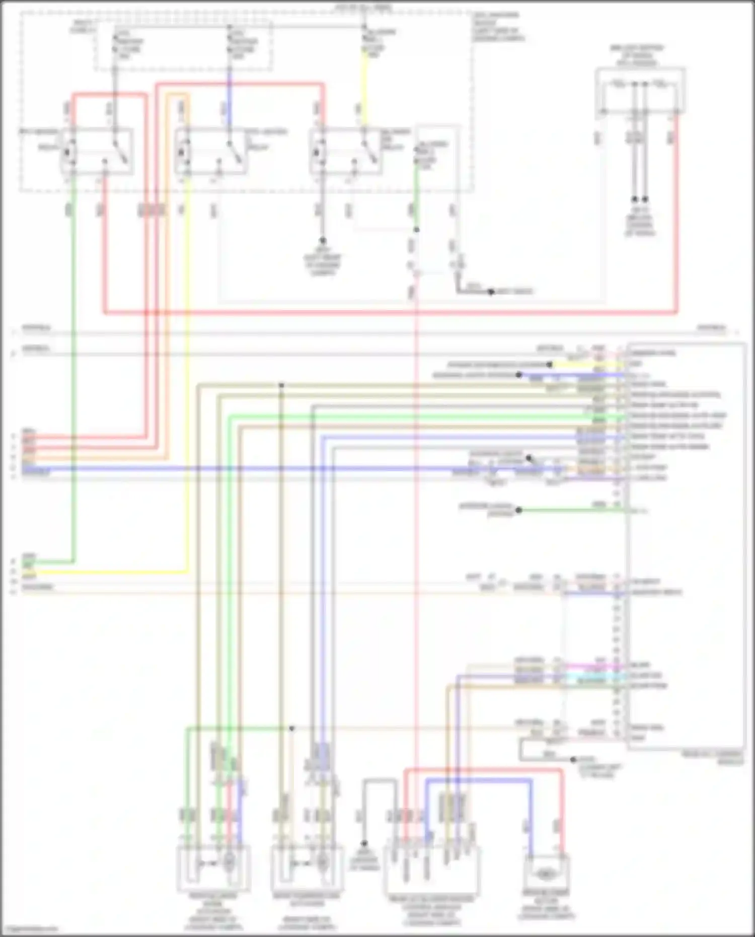 Palisade Hyundai I facelift (2022-2024): Manual a/c circuit (3 of 4)