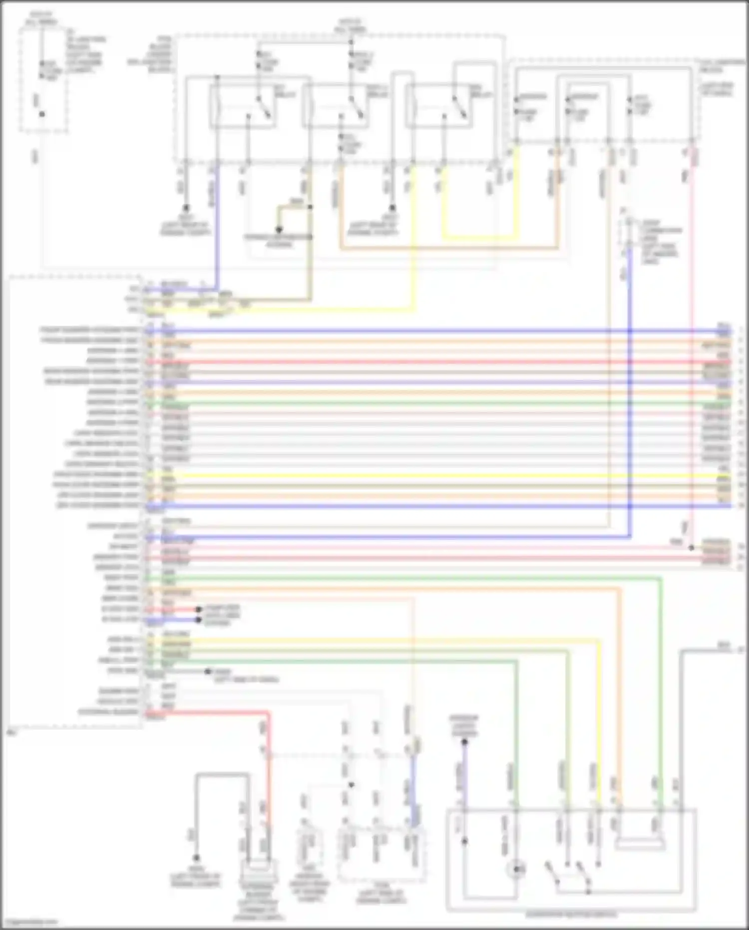 Palisade Hyundai I facelift (2022-2024): Immobilizer circuit, w/ smart key system & nfc (1 of 3)