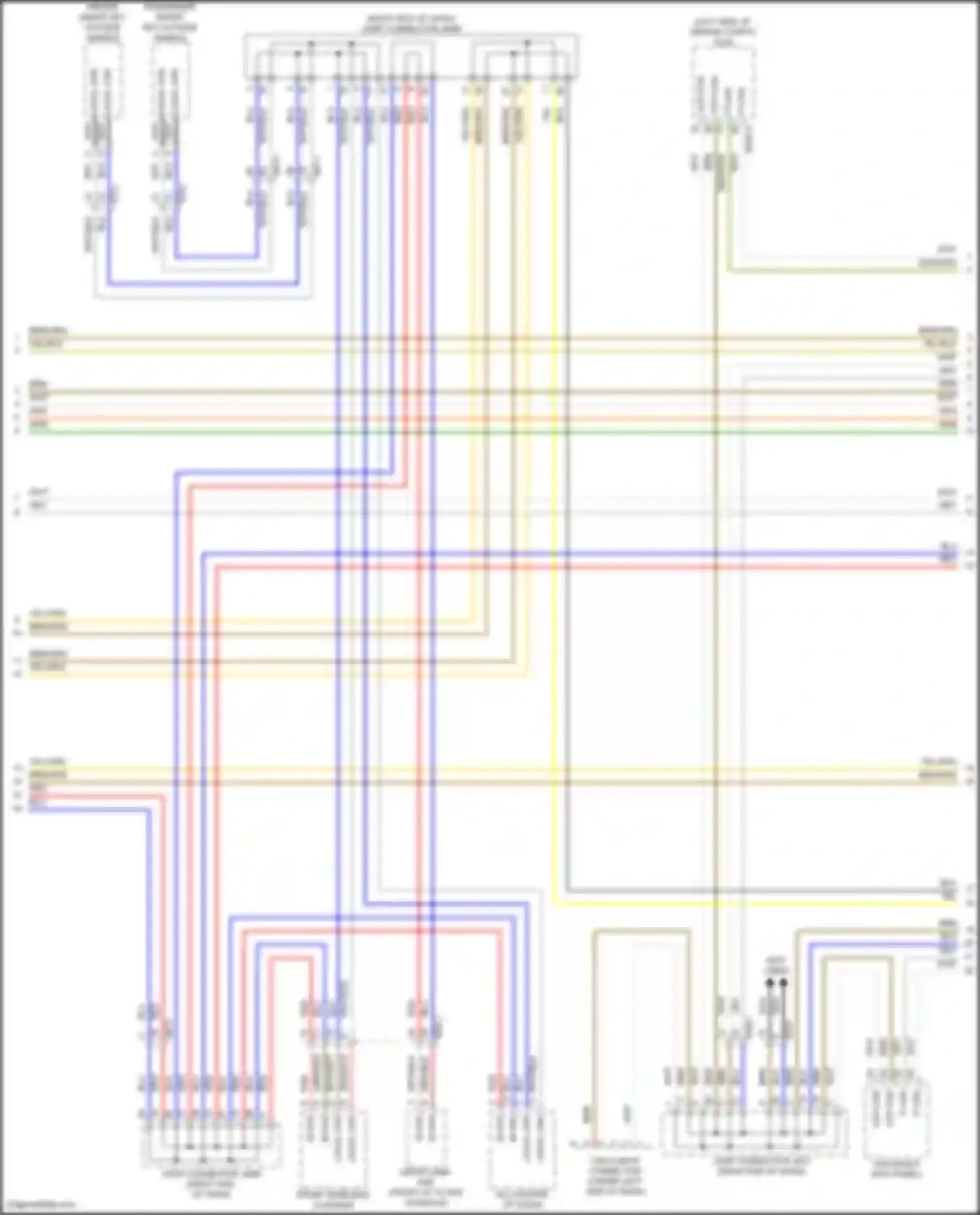 Palisade Hyundai I facelift (2022-2024): Computer data lines circuit (3 of 6)