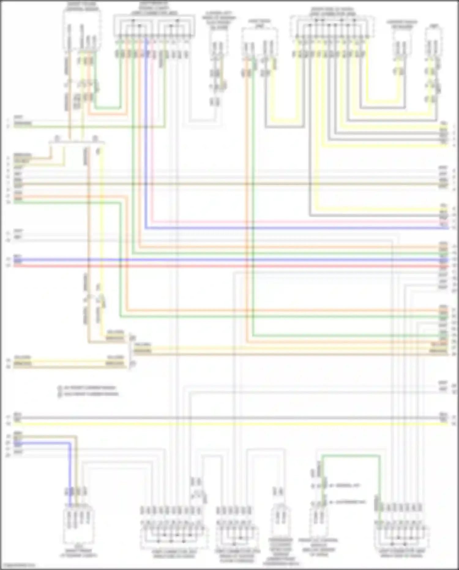 Palisade Hyundai I facelift (2022-2024): Computer data lines circuit (4 of 6)