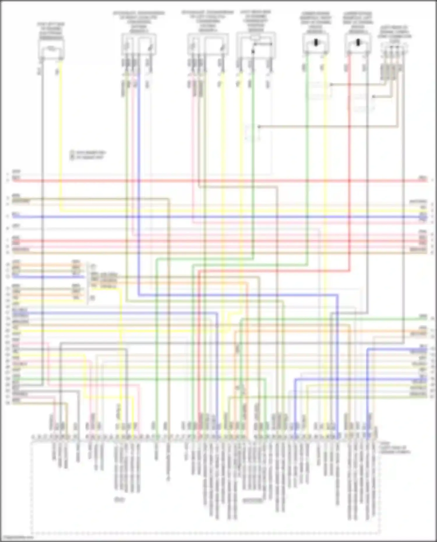 Palisade Hyundai I facelift (2022-2024): Wiring diagram engine performance 3.8l (4 of 8)