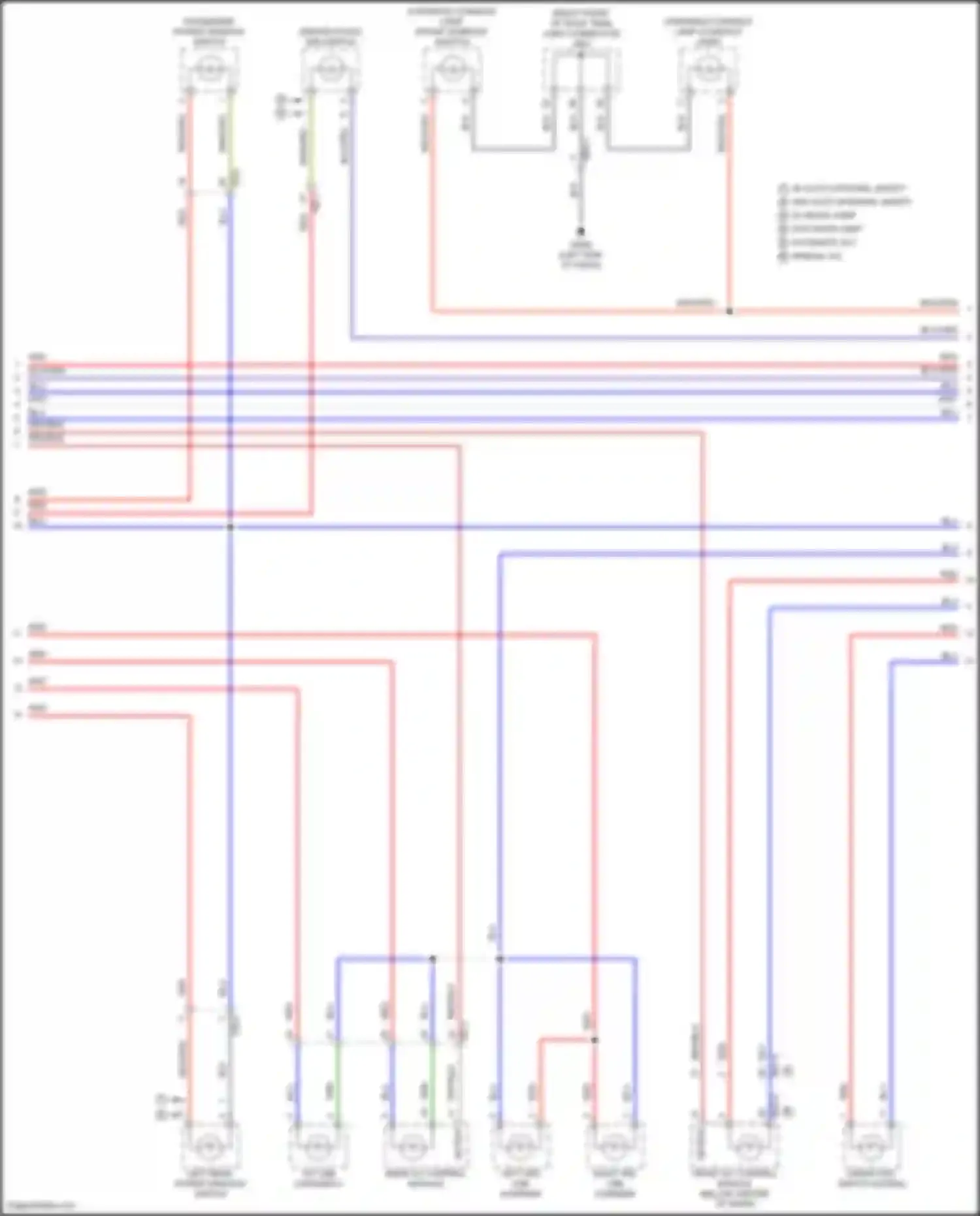Palisade Hyundai I facelift (2022-2024): Instrument illumination circuit (3 of 4)