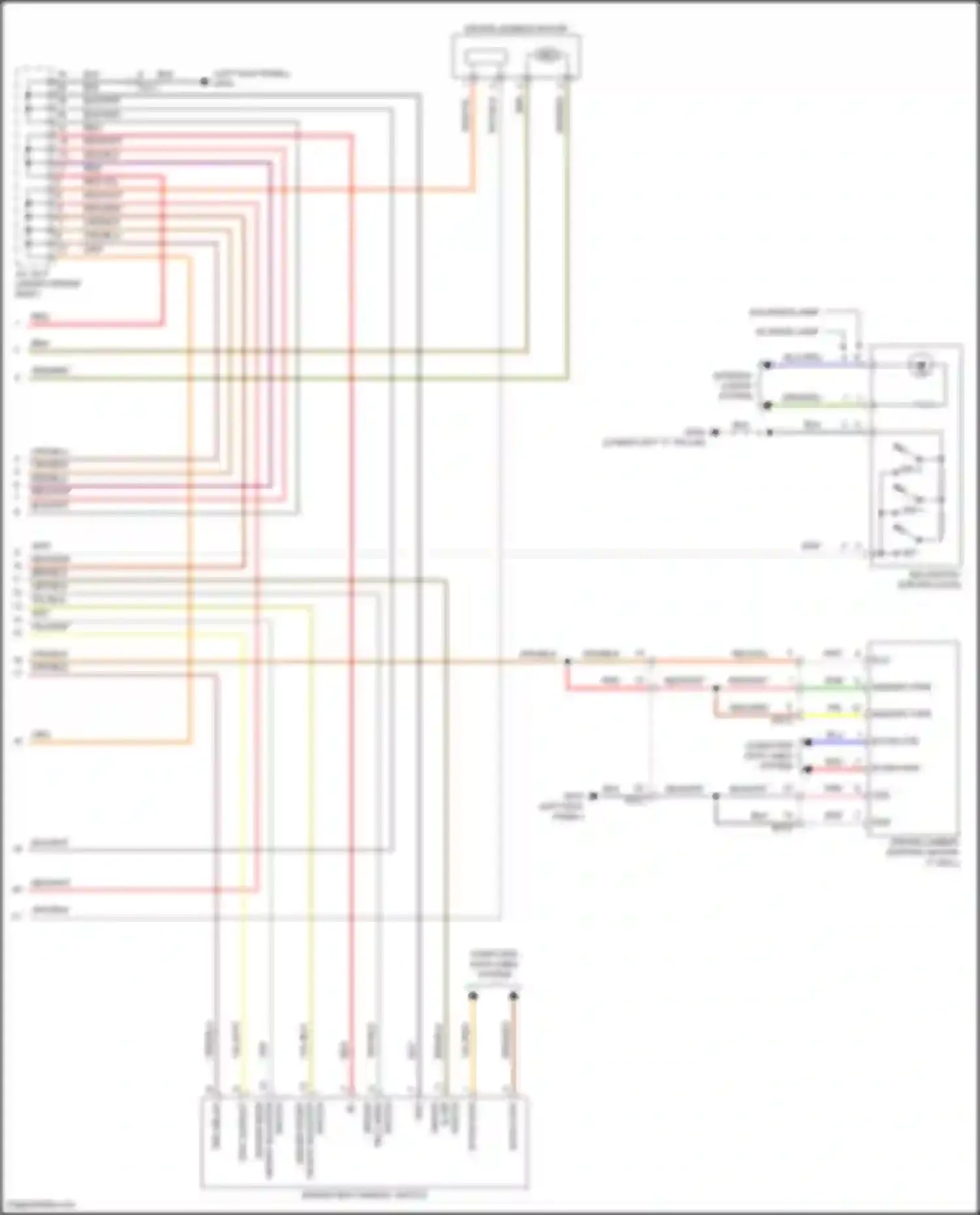 Palisade Hyundai I facelift (2022-2024): Driver"s memory seat circuit, w/ relax (2 of 2)