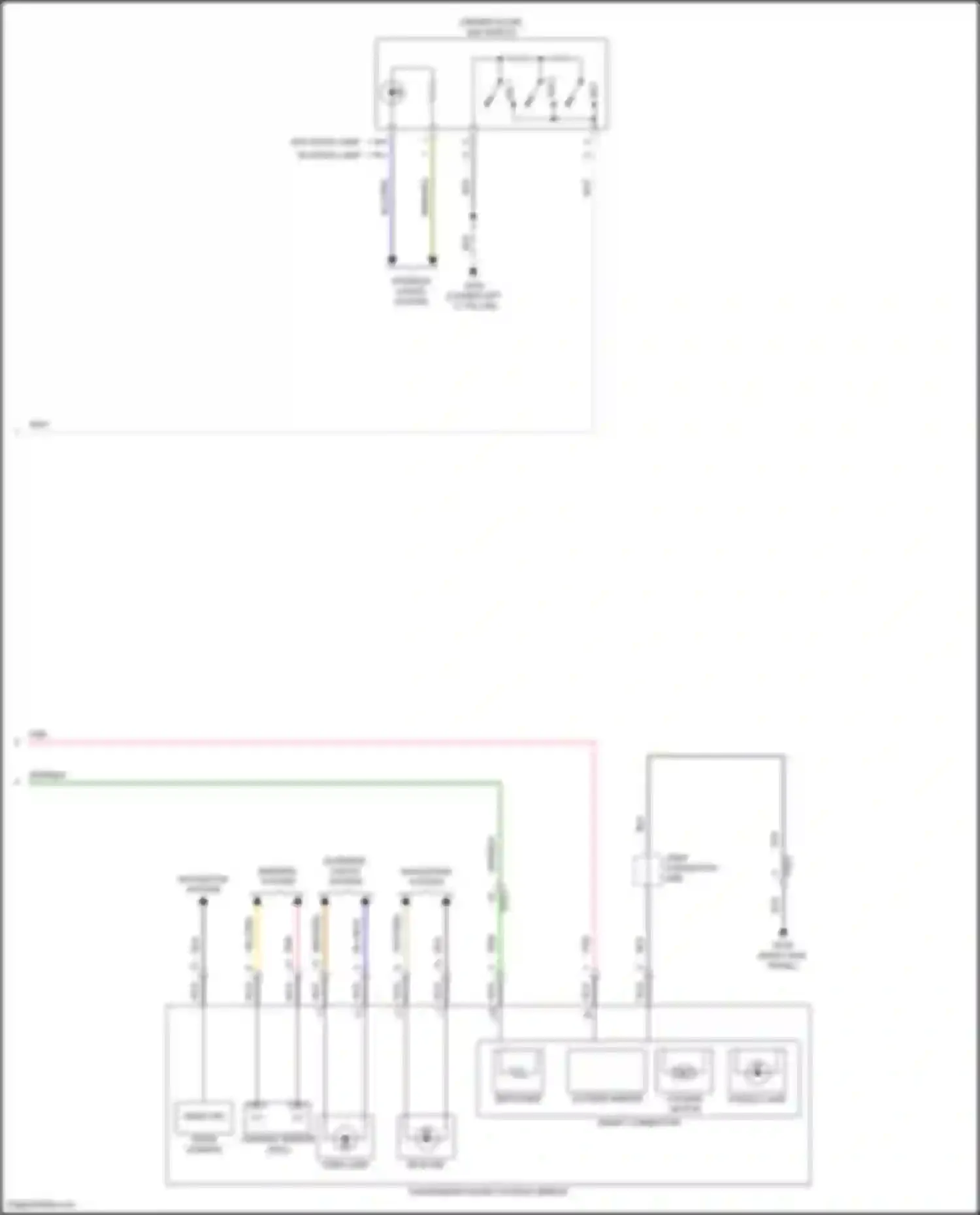 Palisade Hyundai I facelift (2022-2024): Memory mirrors circuit (2 of 2)