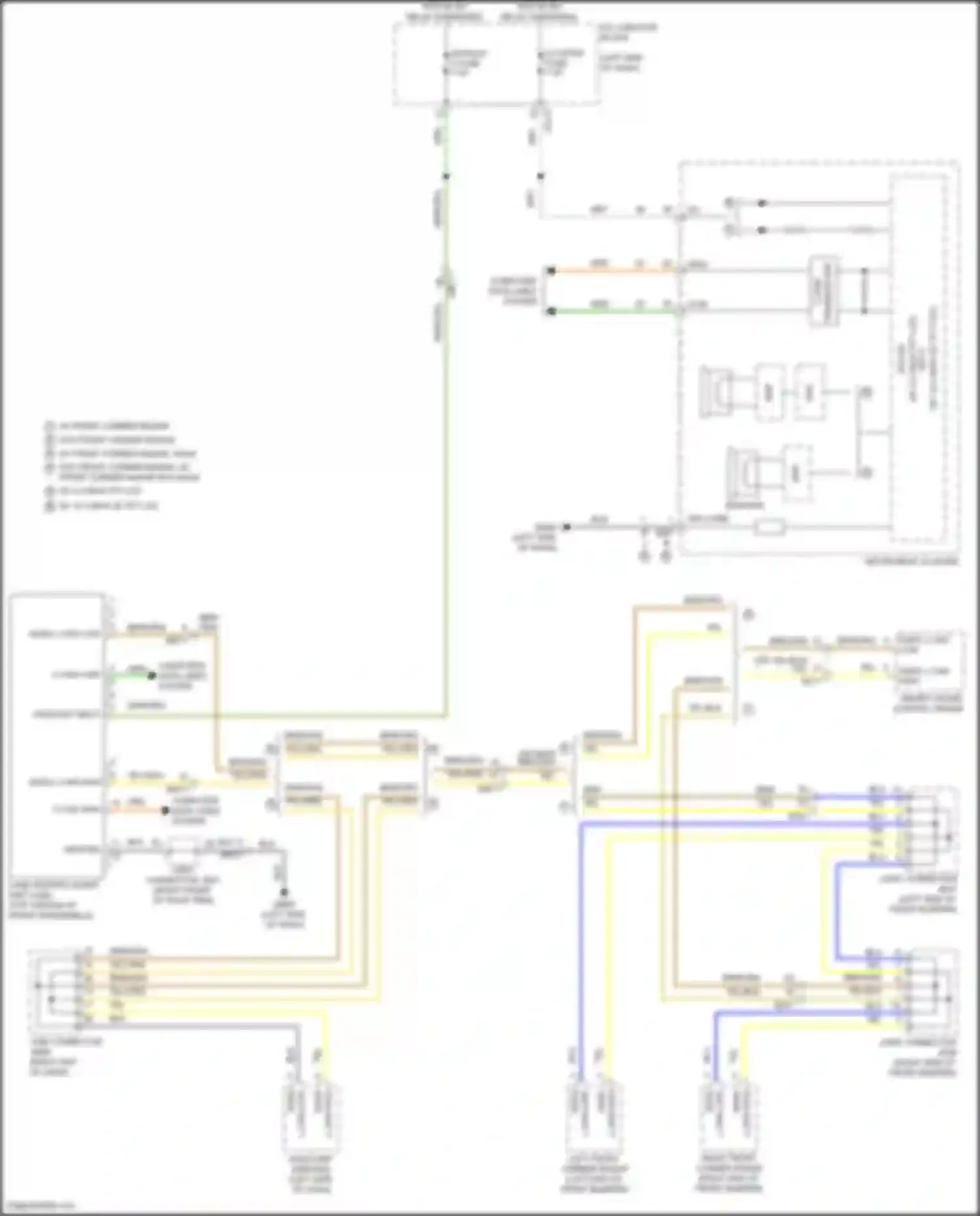 Palisade Hyundai I facelift (2022-2024): Lane keeping assist circuit