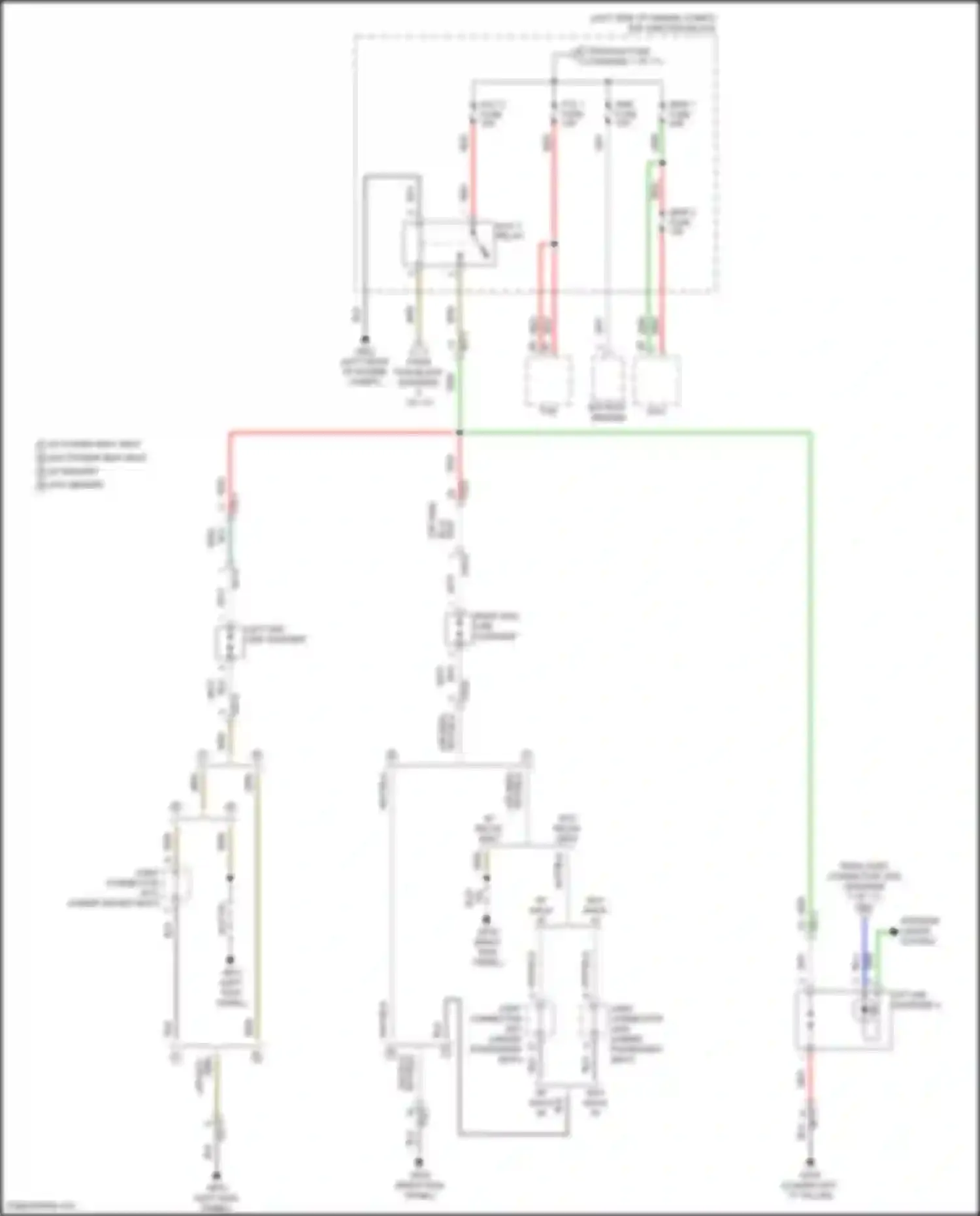 Palisade Hyundai I facelift (2022-2024): Power distribution circuit (3 of 11)