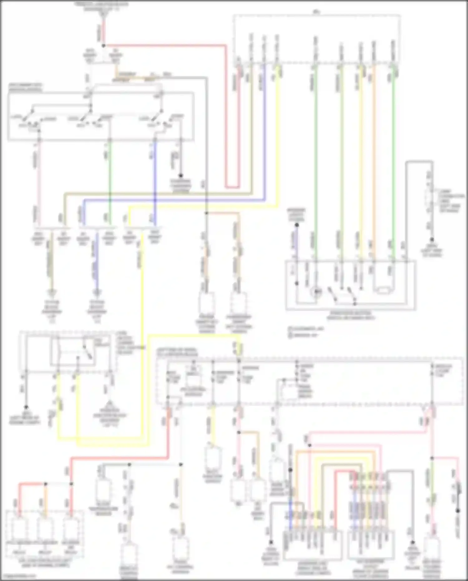 Palisade Hyundai I facelift (2022-2024): Power distribution circuit (4 of 11)
