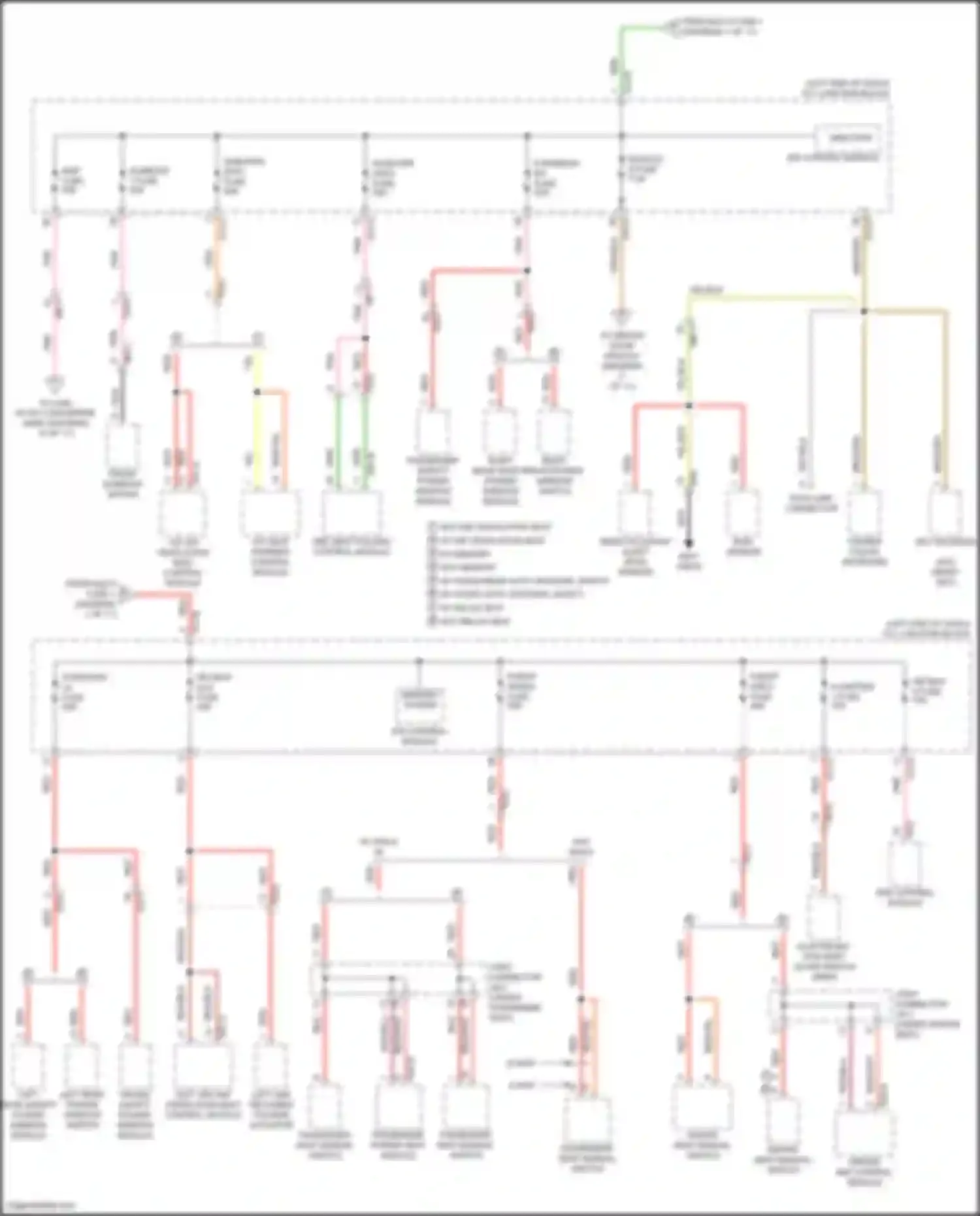 Palisade Hyundai I facelift (2022-2024): Power distribution circuit (8 of 11)