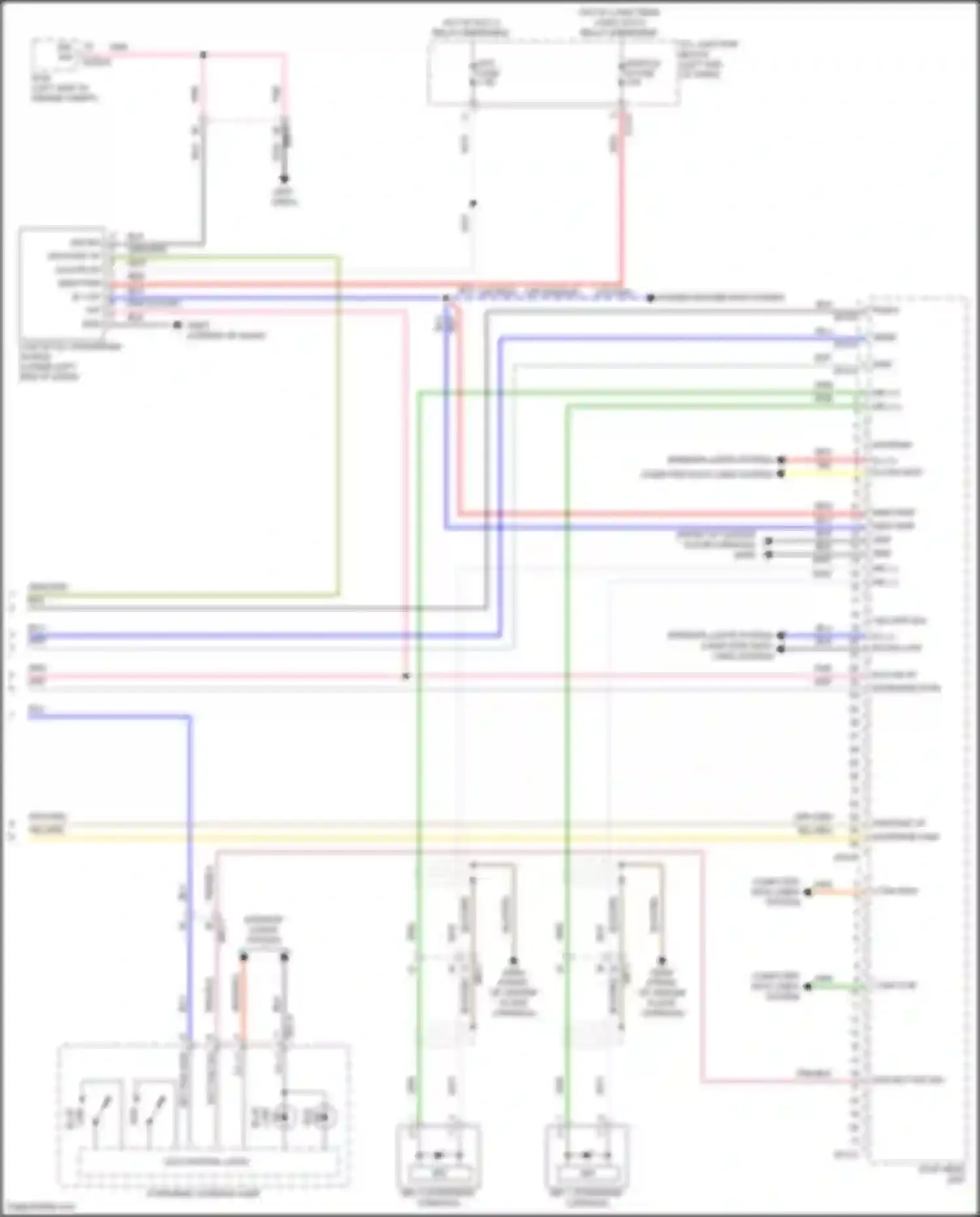 Palisade Hyundai I facelift (2022-2024): Radio circuit, w/o amplifier (4 of 4)