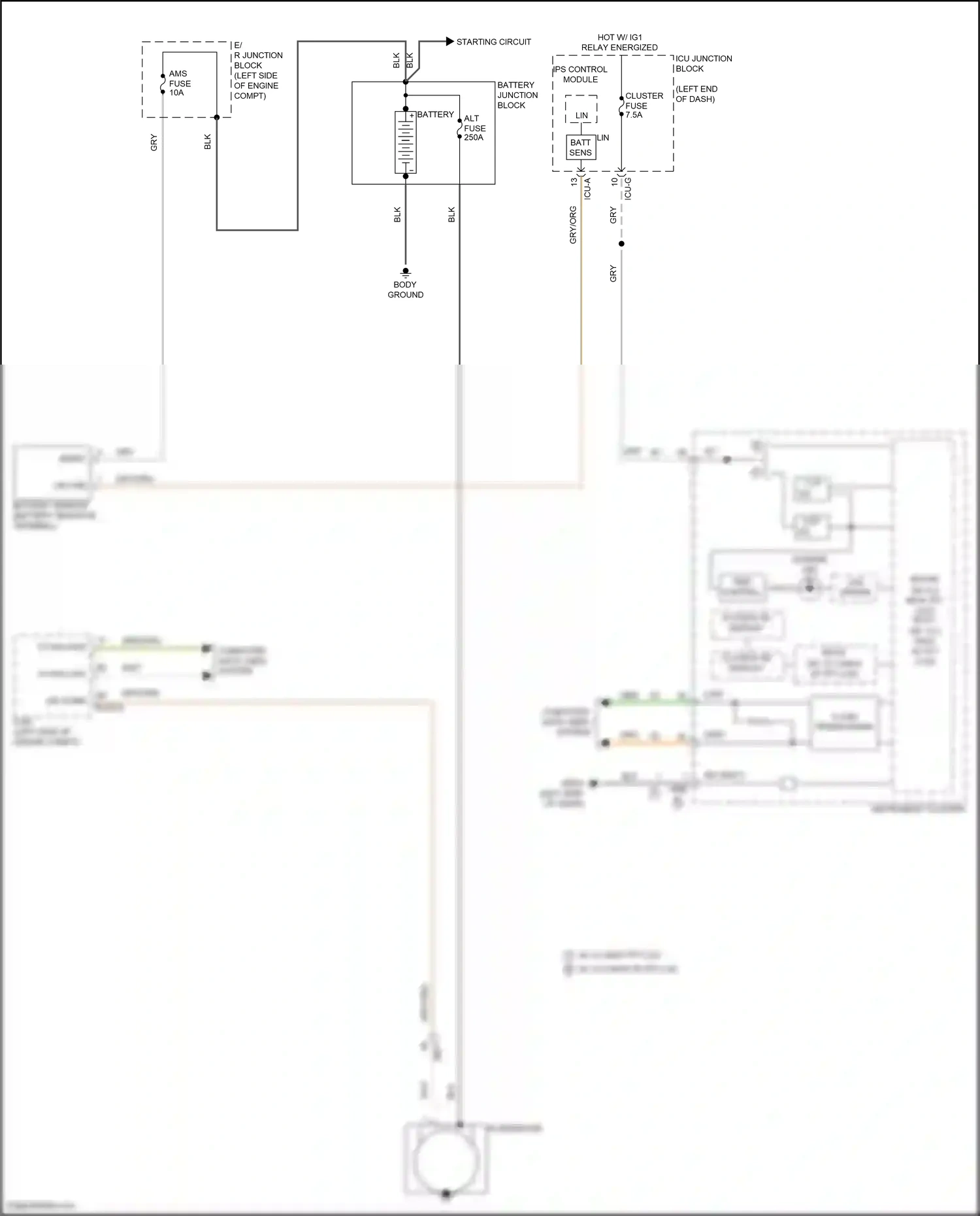 Wiring diagram computer data lines system for Hyundai Palisade I facelift (2022-2024) (3 of 104)