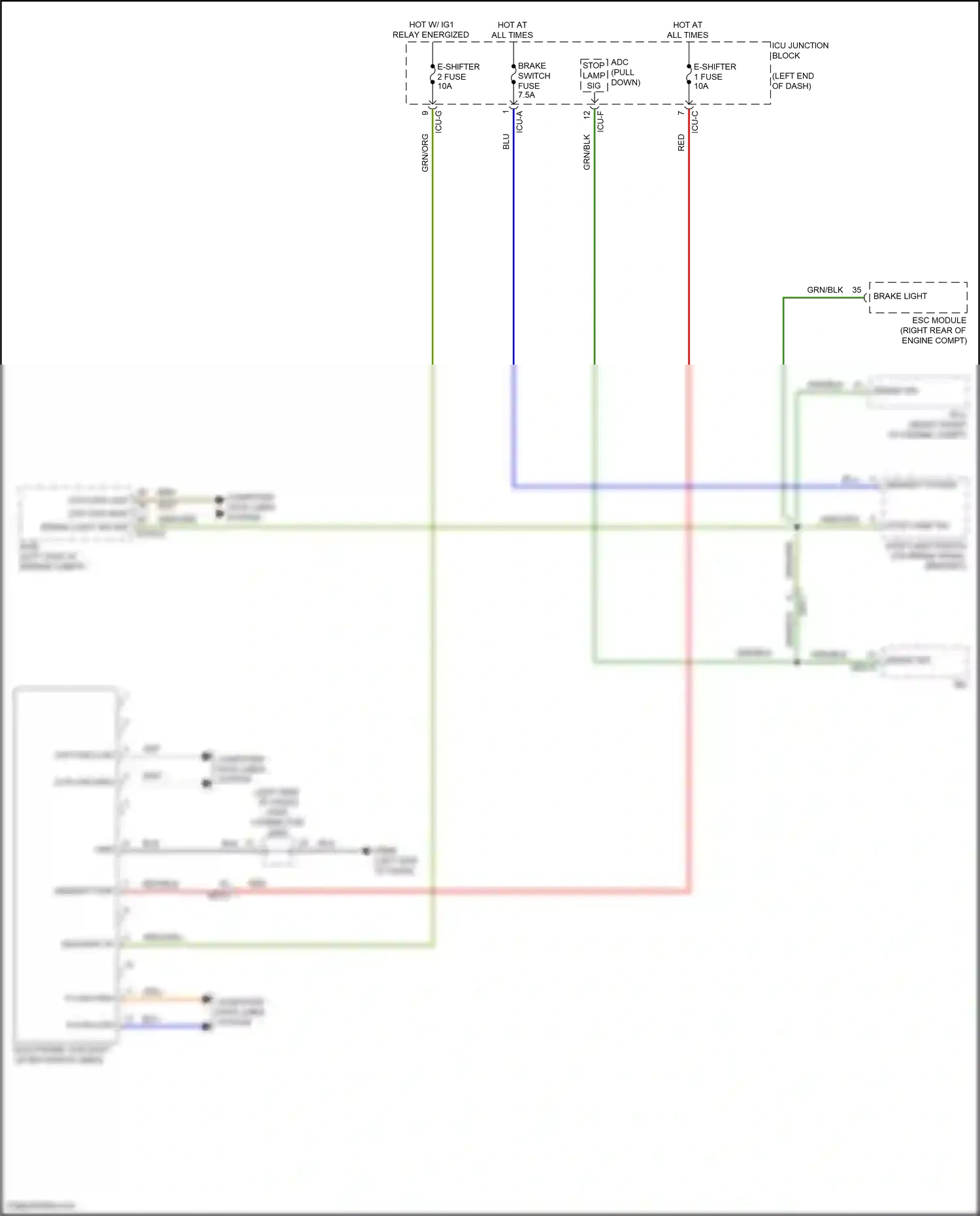 Wiring diagram computer data lines system for Hyundai Palisade I facelift (2022-2024) (90 of 104)