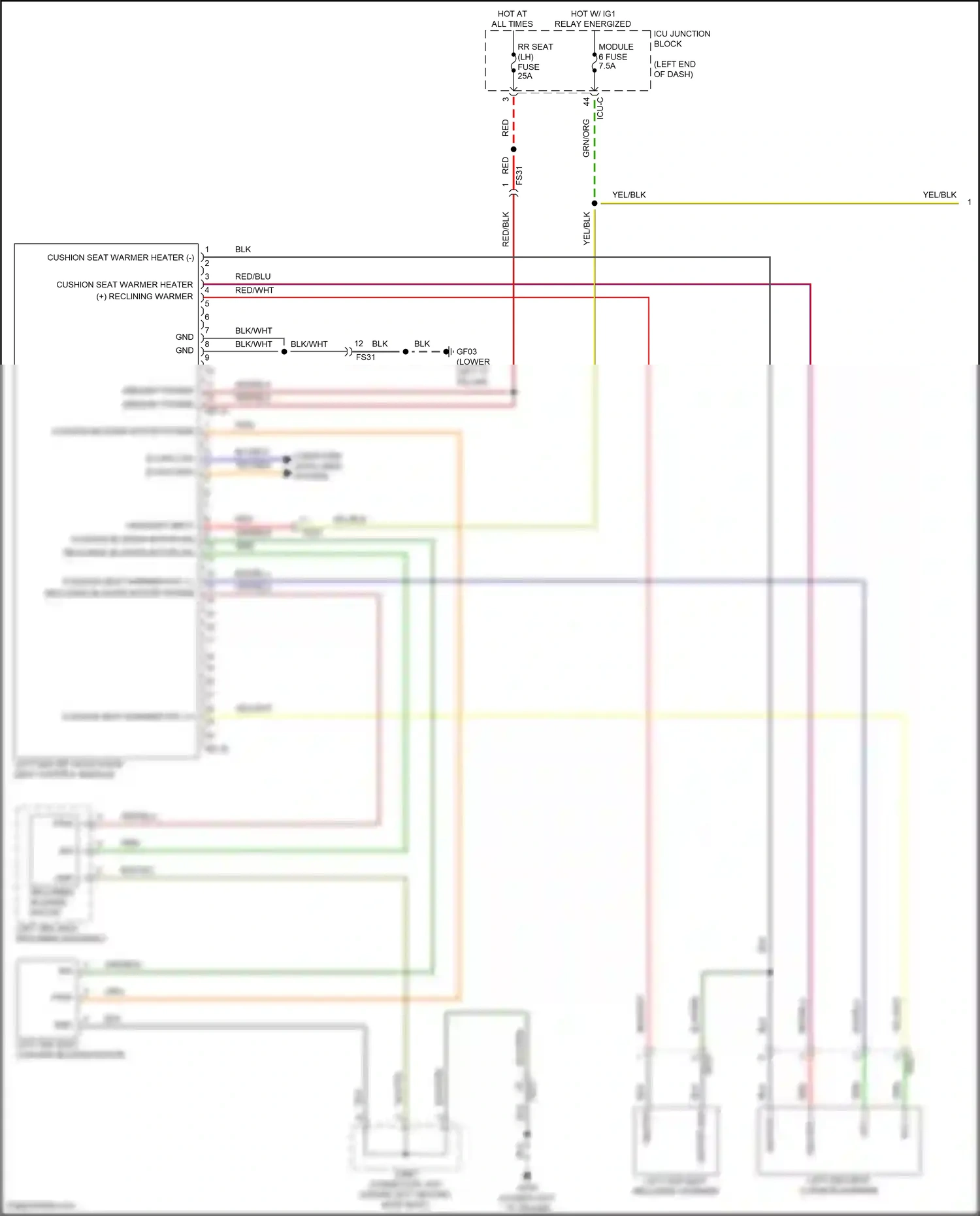 Wiring diagram computer data lines system for Hyundai Palisade I facelift (2022-2024) (19 of 104)