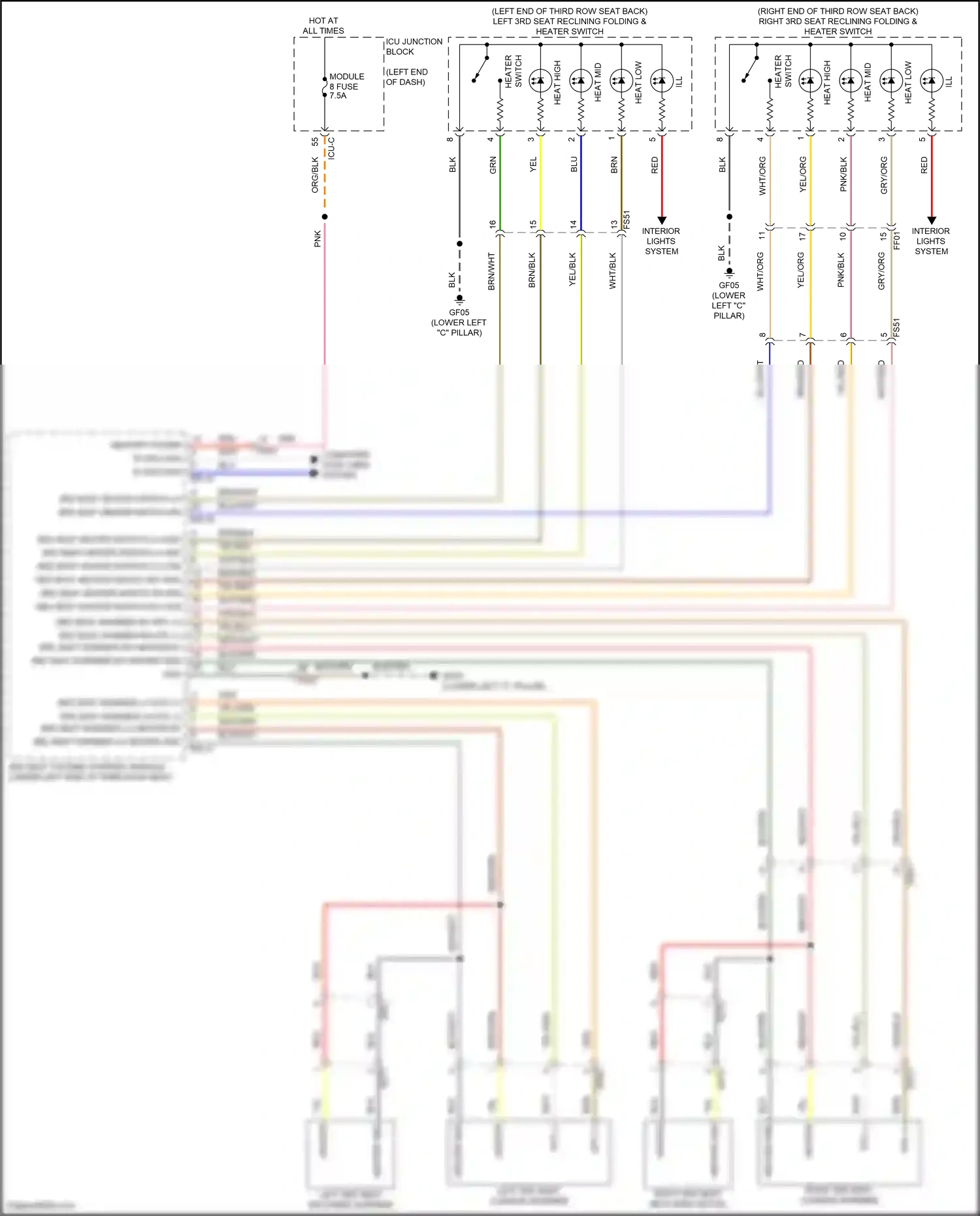 Wiring diagram computer data lines system for Hyundai Palisade I facelift (2022-2024) (10 of 104)