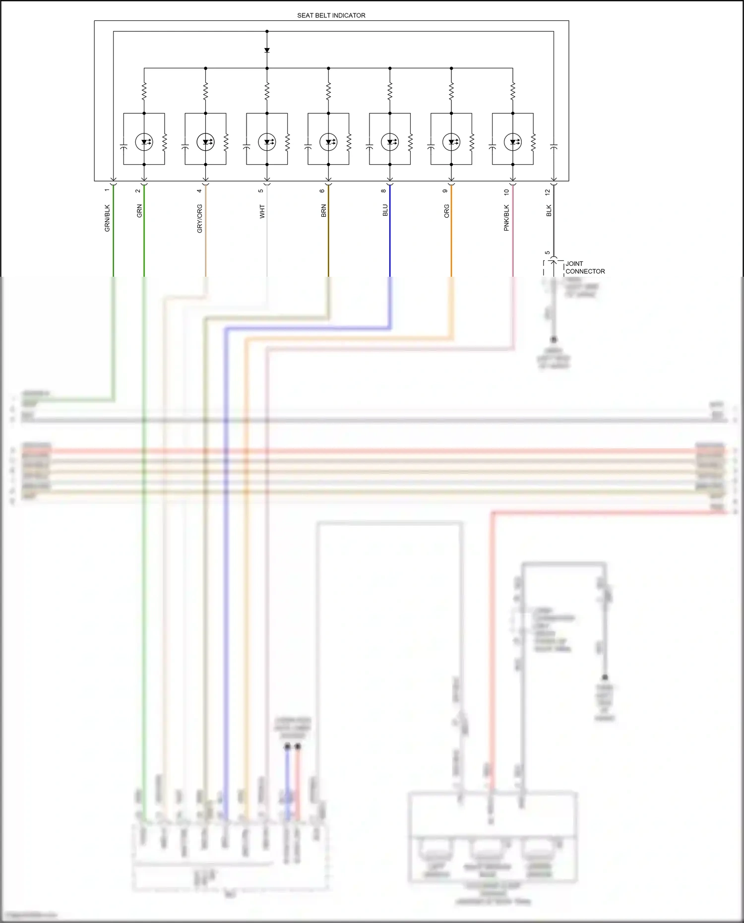 Wiring diagram computer data lines system for Hyundai Palisade I facelift (2022-2024) (100 of 104)