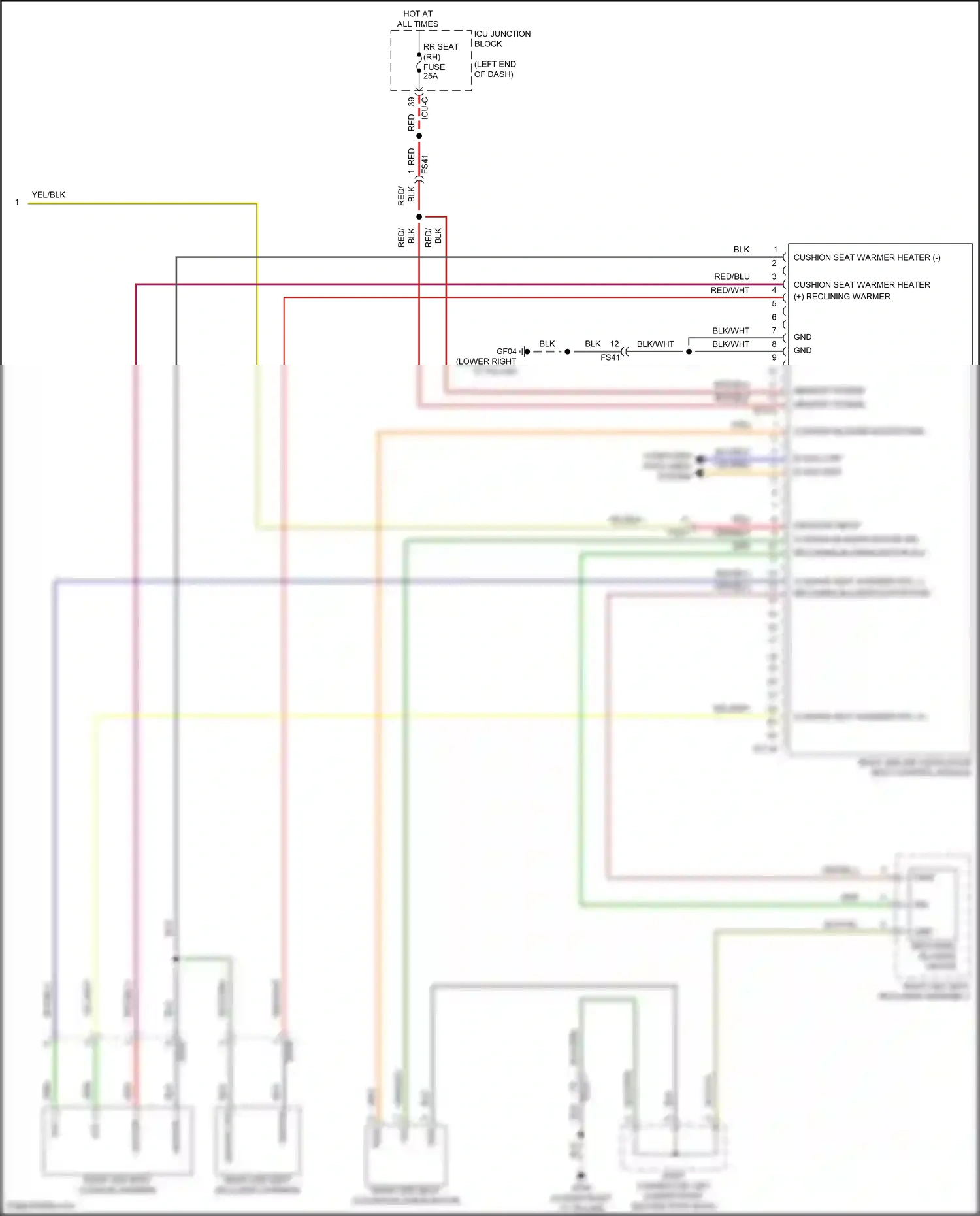 Wiring diagram computer data lines system for Hyundai Palisade I facelift (2022-2024) (8 of 104)