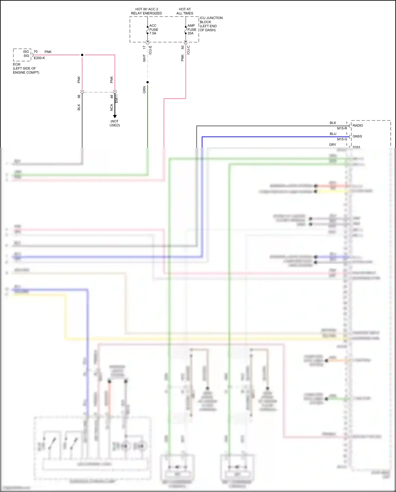 Wiring diagram computer data lines system for Hyundai Palisade I facelift (2022-2024) (46 of 104)