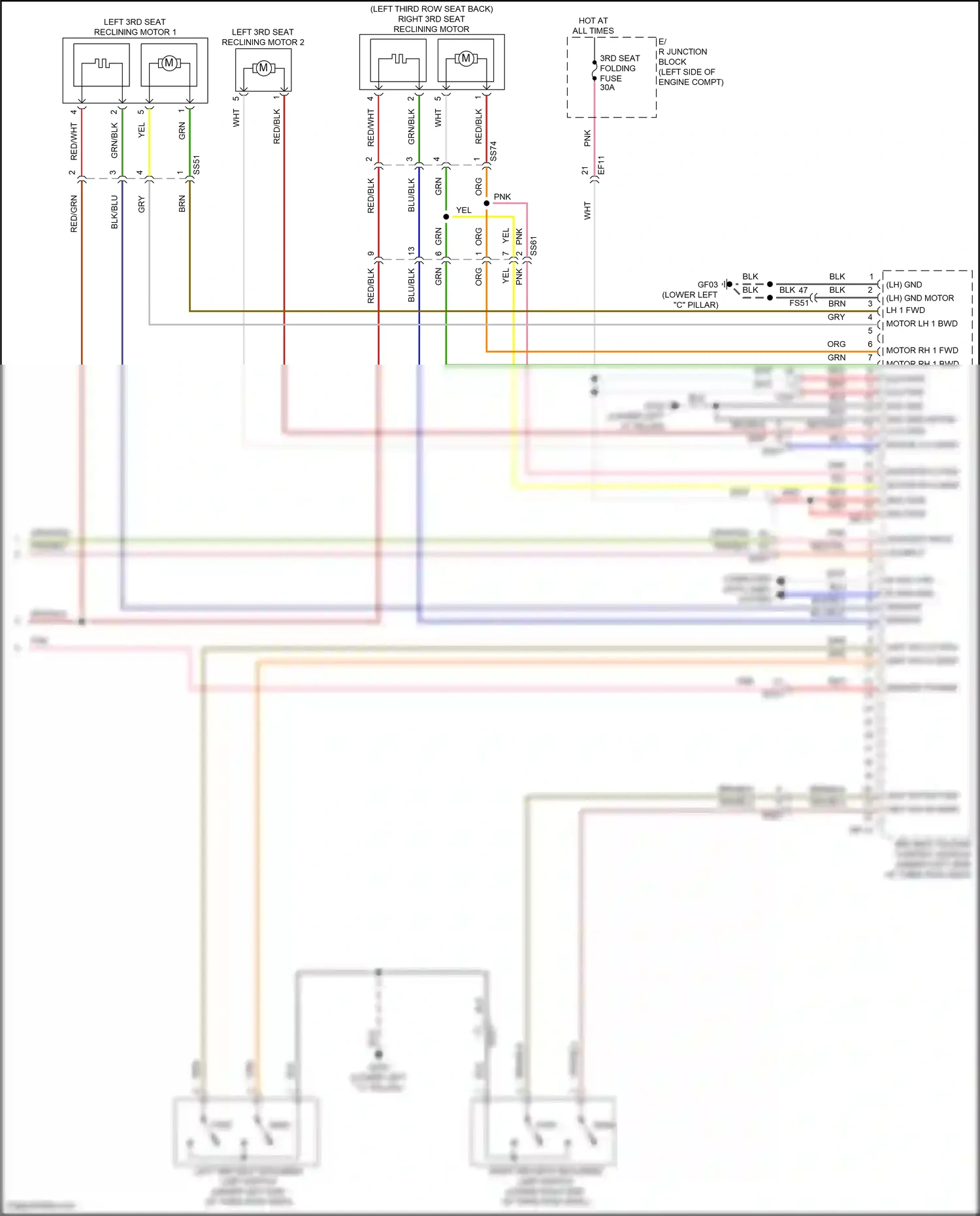 Wiring diagram computer data lines system for Hyundai Palisade I facelift (2022-2024) (4 of 104)
