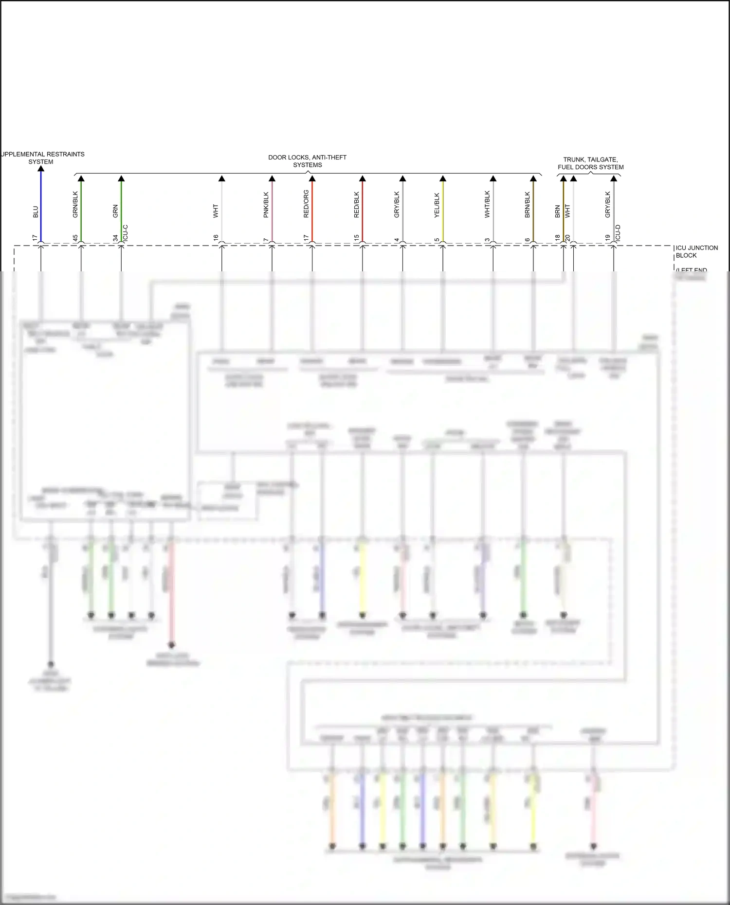 Wiring diagram ips control module for Hyundai Palisade I facelift (2022-2024) (36 of 39)