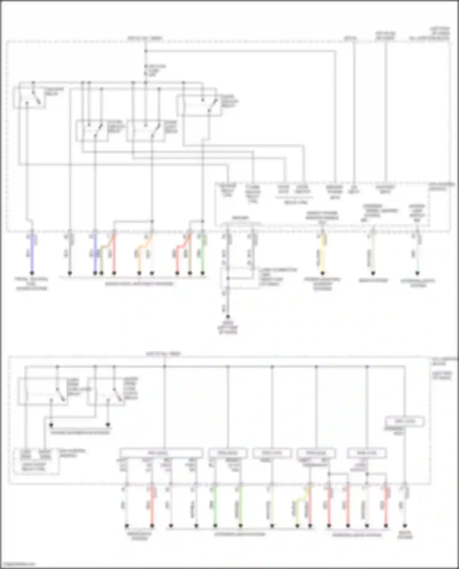 Palisade Hyundai I (2018-2022): Ips control module circuit (1 of 3)