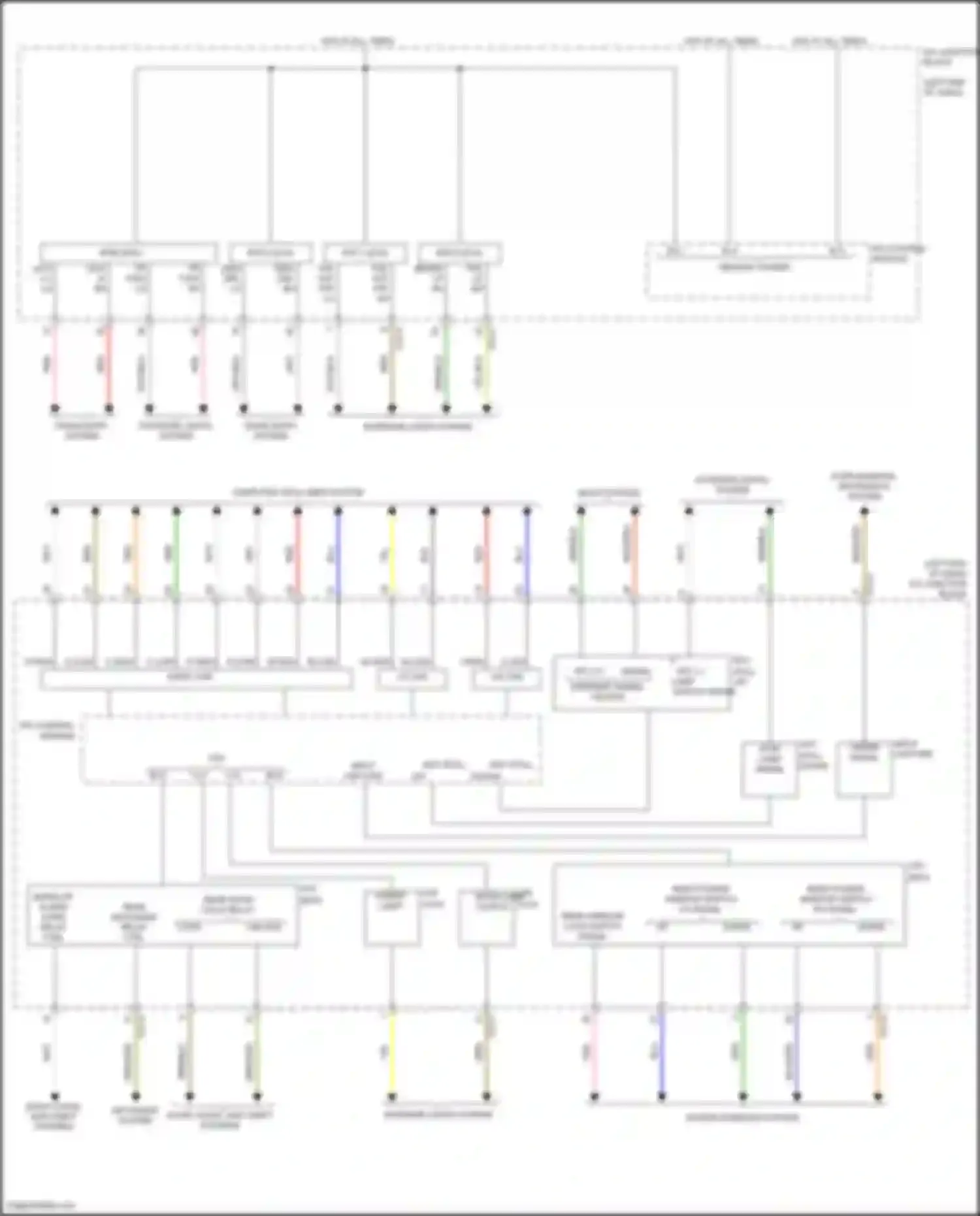 Palisade Hyundai I (2018-2022): Ips control module circuit (2 of 3)