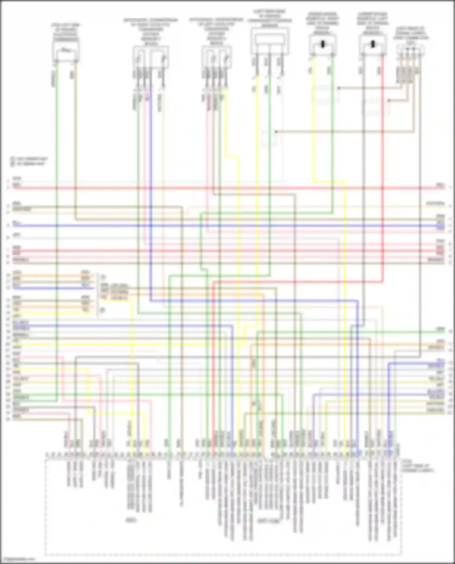 Palisade Hyundai I (2018-2022): Wiring diagram engine performance 3.8l (4 of 7)