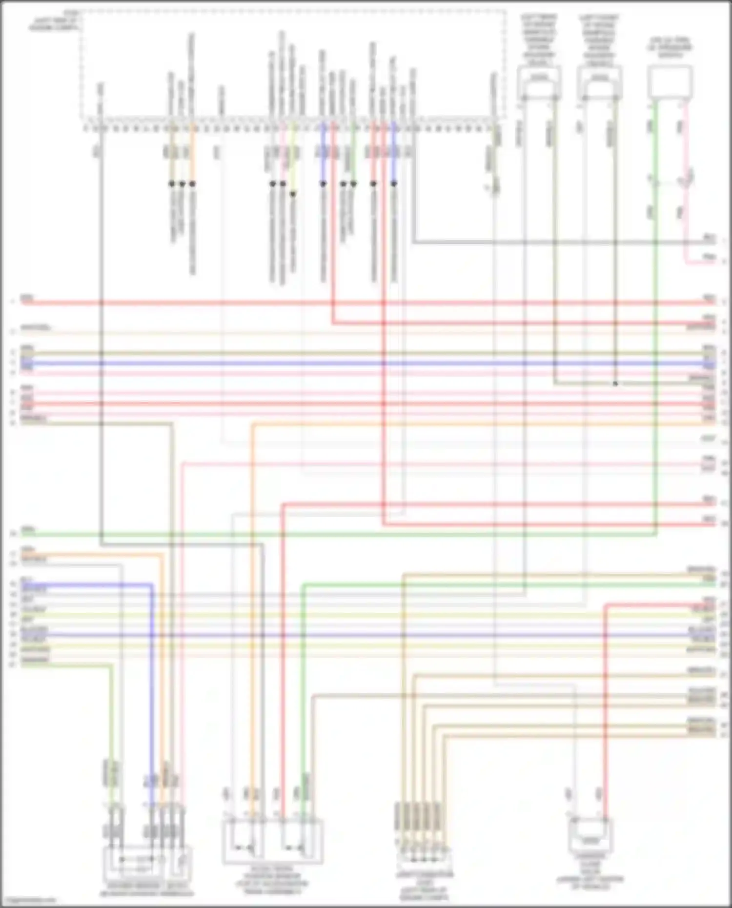 Palisade Hyundai I (2018-2022): Wiring diagram engine performance 3.8l (5 of 7)