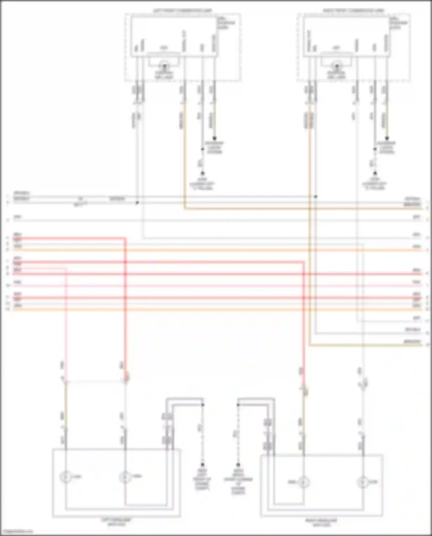 Palisade Hyundai I (2018-2022): Autolamps circuit (2 of 3)