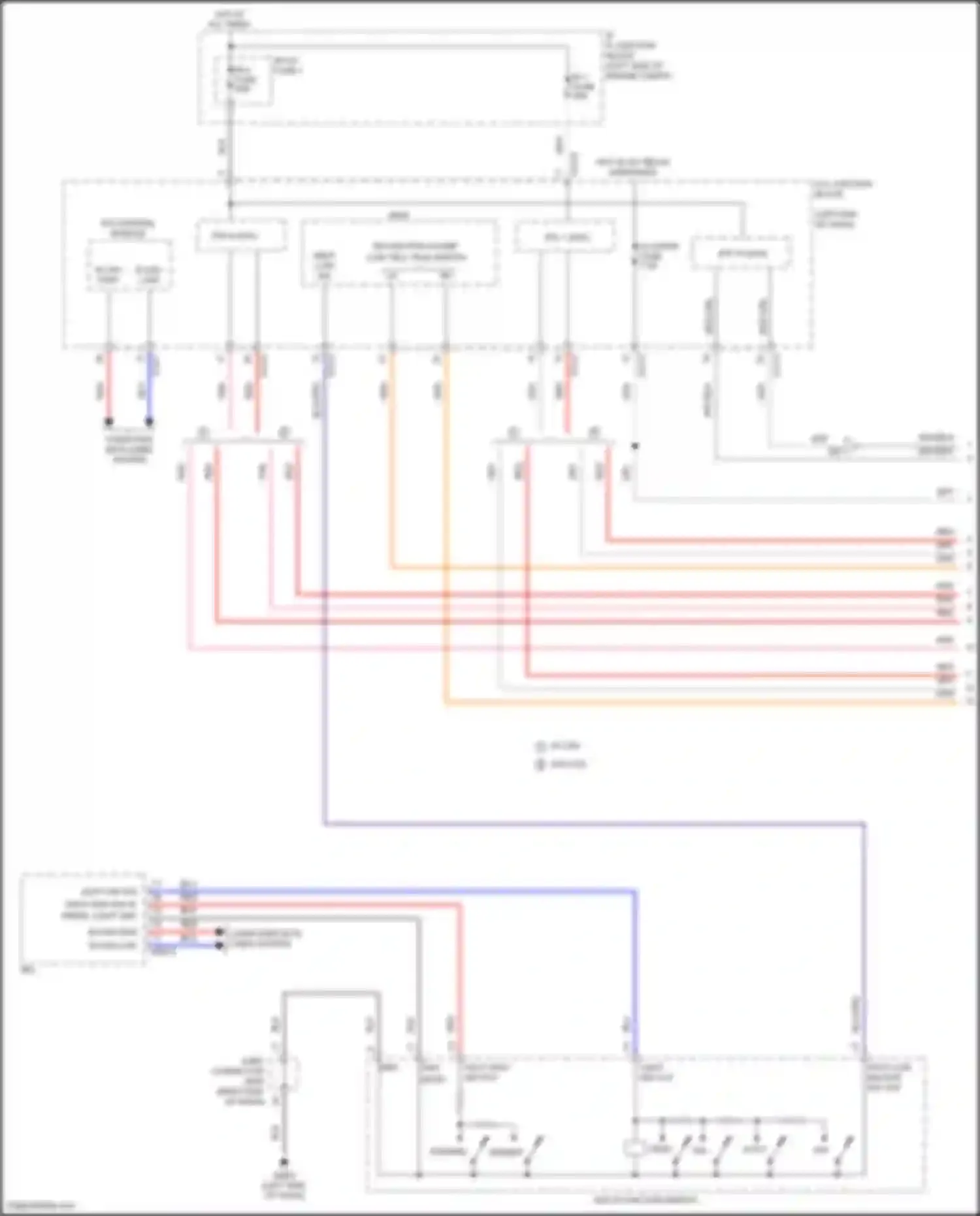 Palisade Hyundai I (2018-2022): Headlamps circuit (1 of 3)