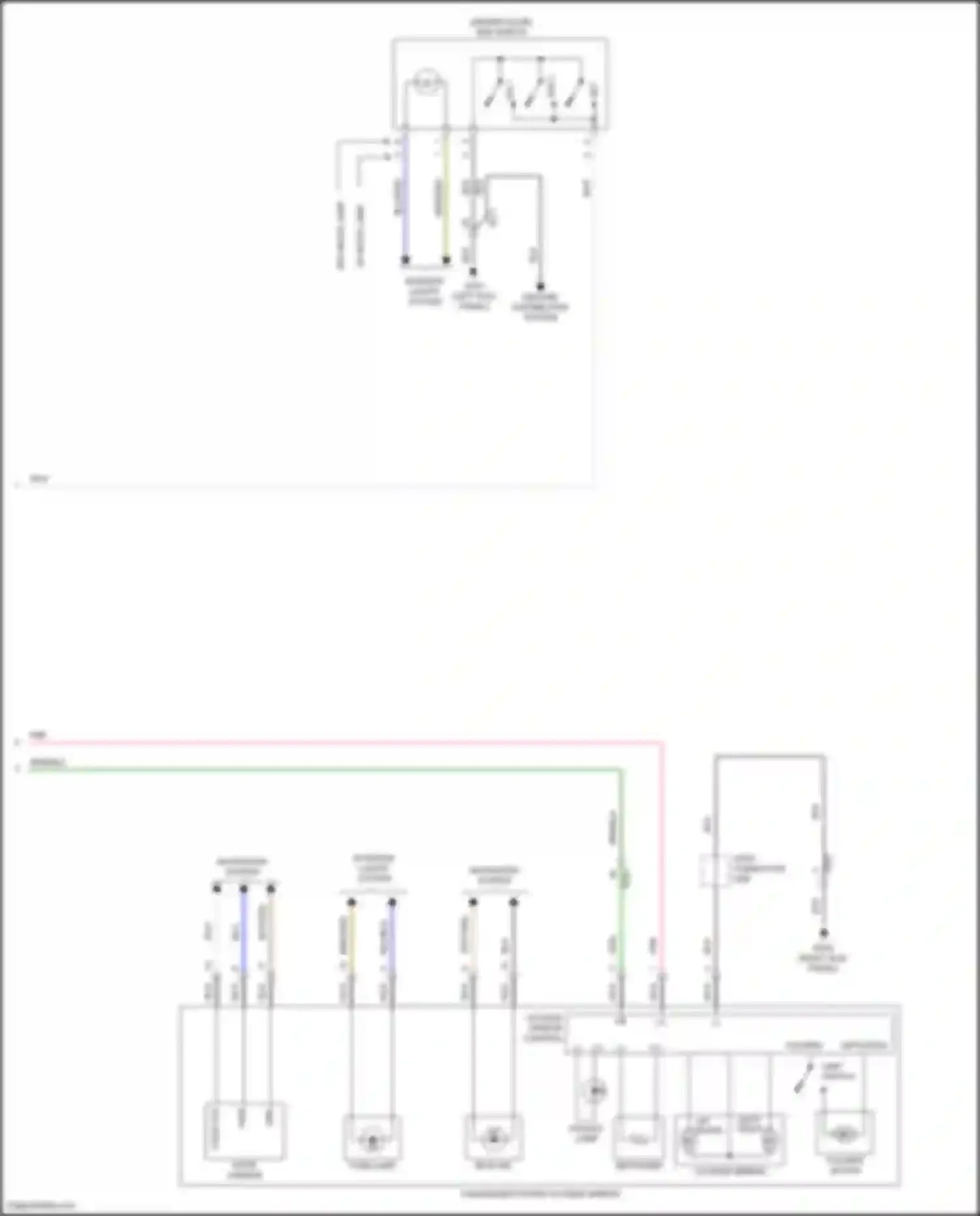 Palisade Hyundai I (2018-2022): Memory mirrors circuit (2 of 2)
