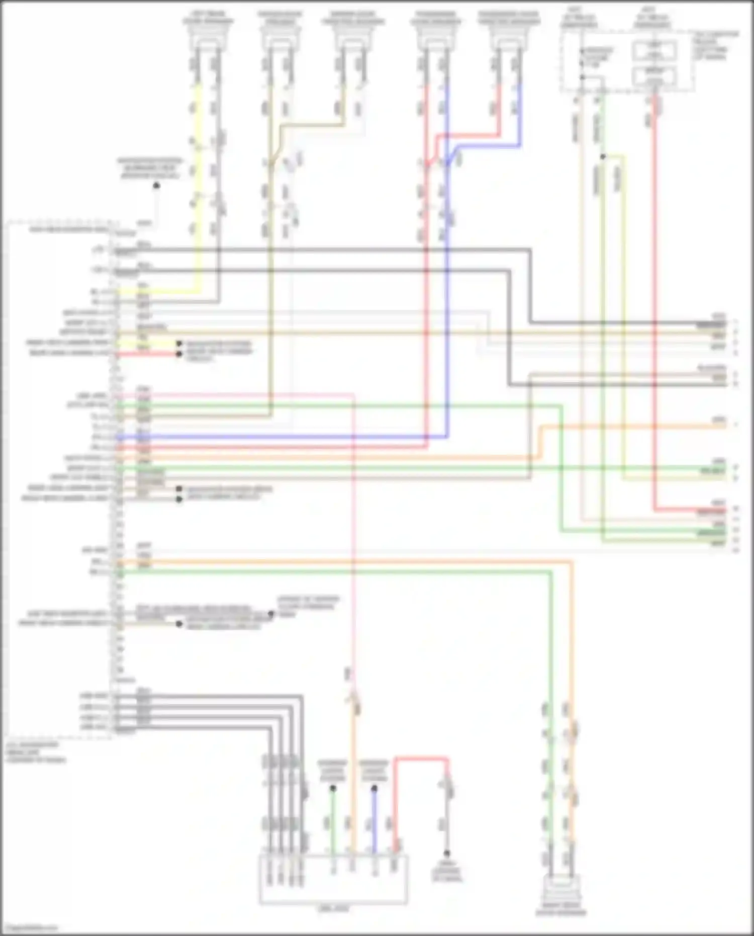 Palisade Hyundai I (2018-2022): Navigation circuit, w/ amplifier (1 of 5)