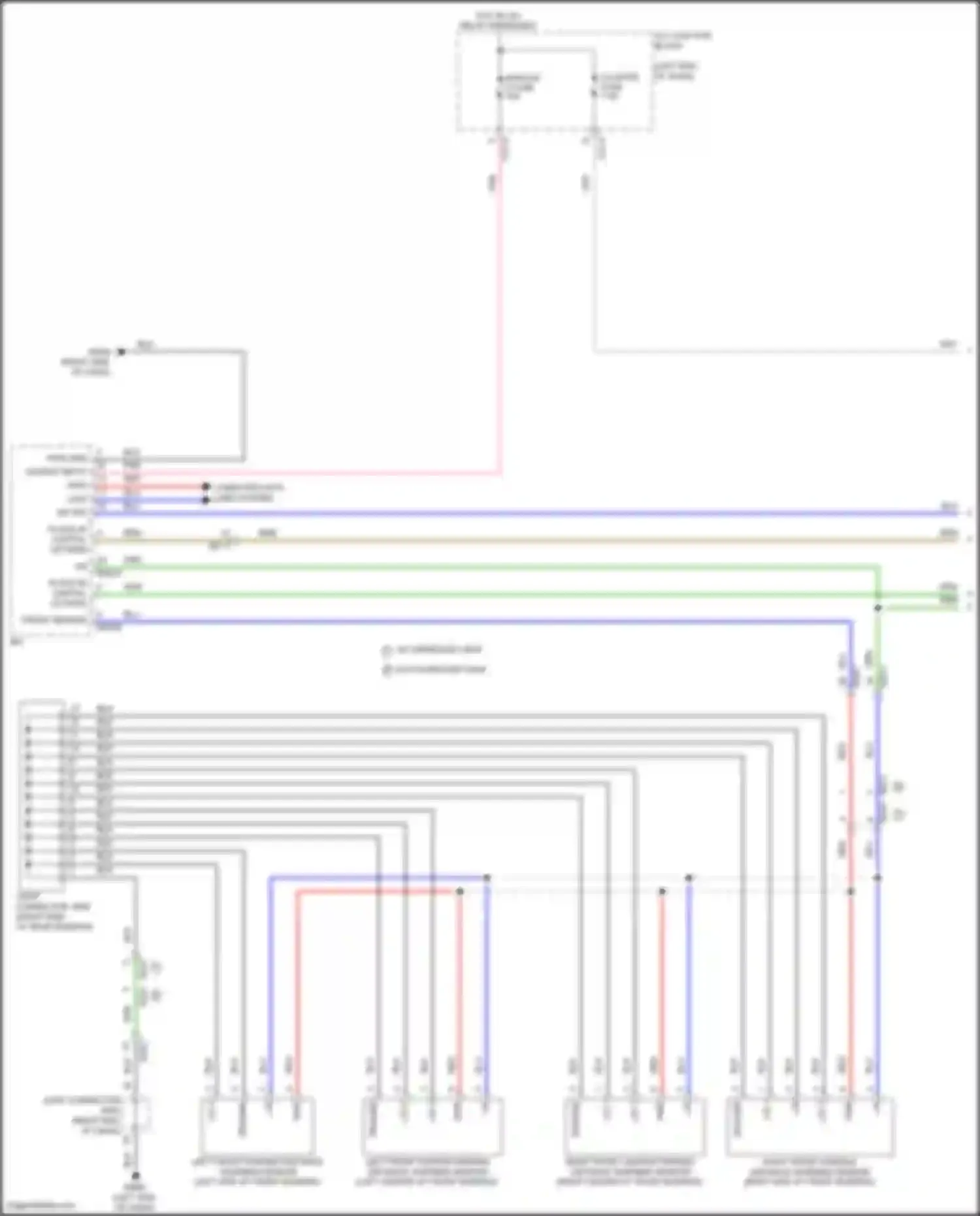 Palisade Hyundai I (2018-2022): Parking assistant circuit (1 of 2)
