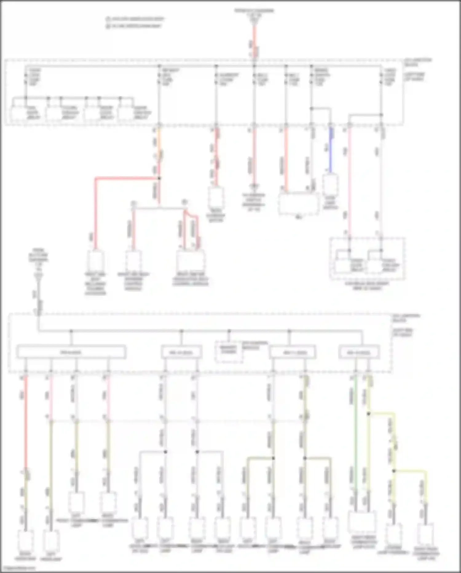 Palisade Hyundai I (2018-2022): Power distribution circuit (5 of 10)