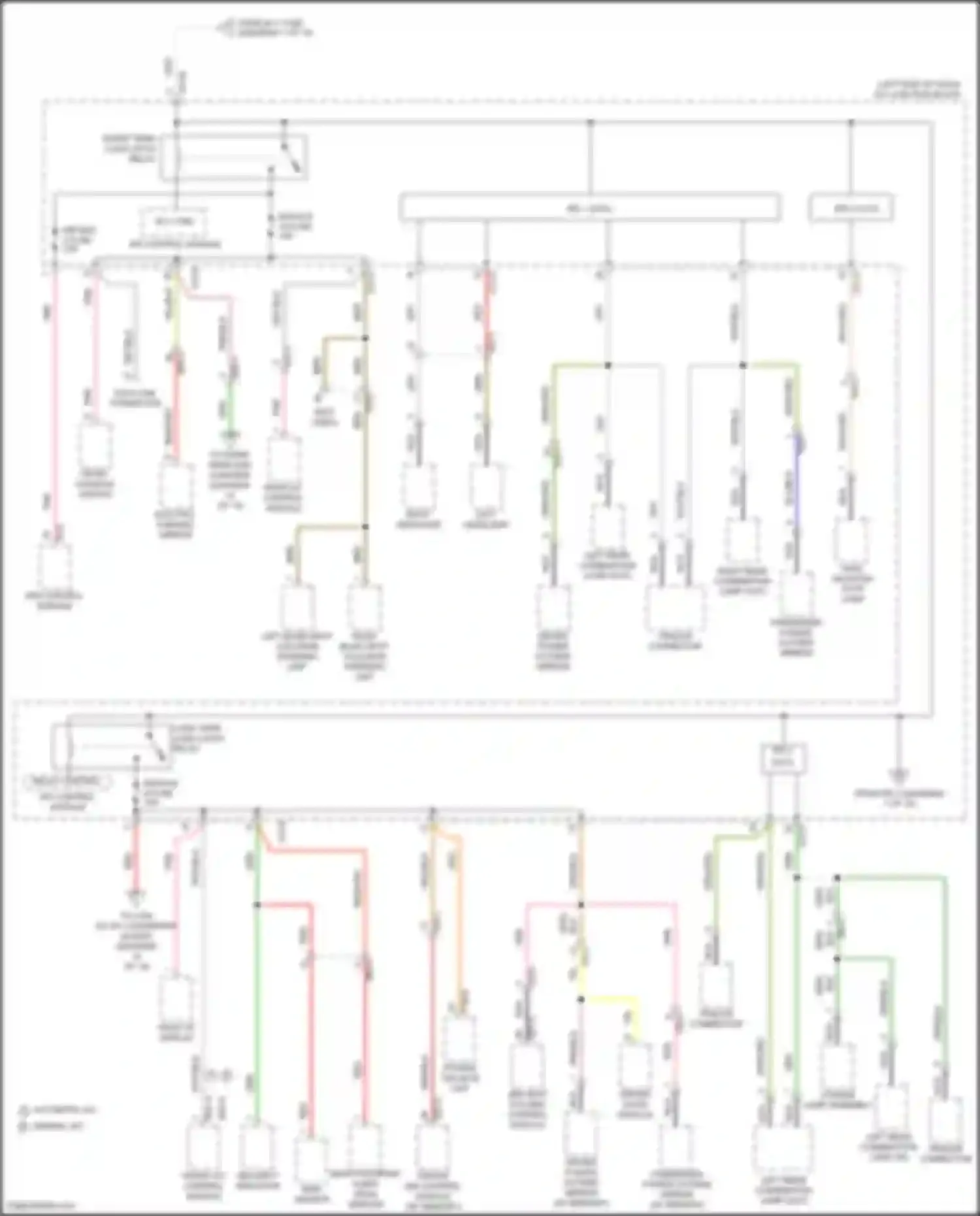 Palisade Hyundai I (2018-2022): Power distribution circuit (6 of 10)