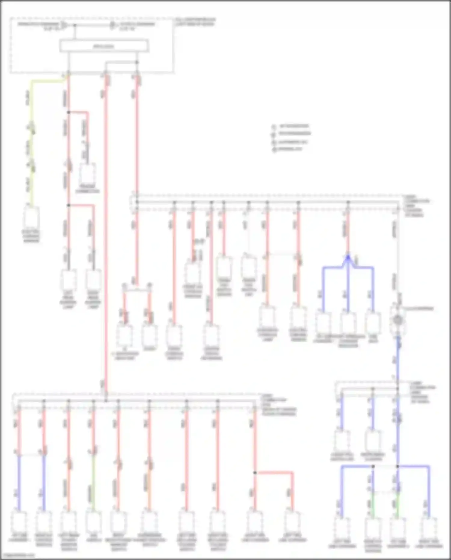 Palisade Hyundai I (2018-2022): Power distribution circuit (7 of 10)