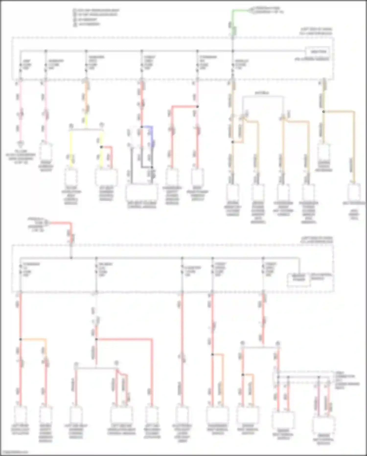 Palisade Hyundai I (2018-2022): Power distribution circuit (8 of 10)