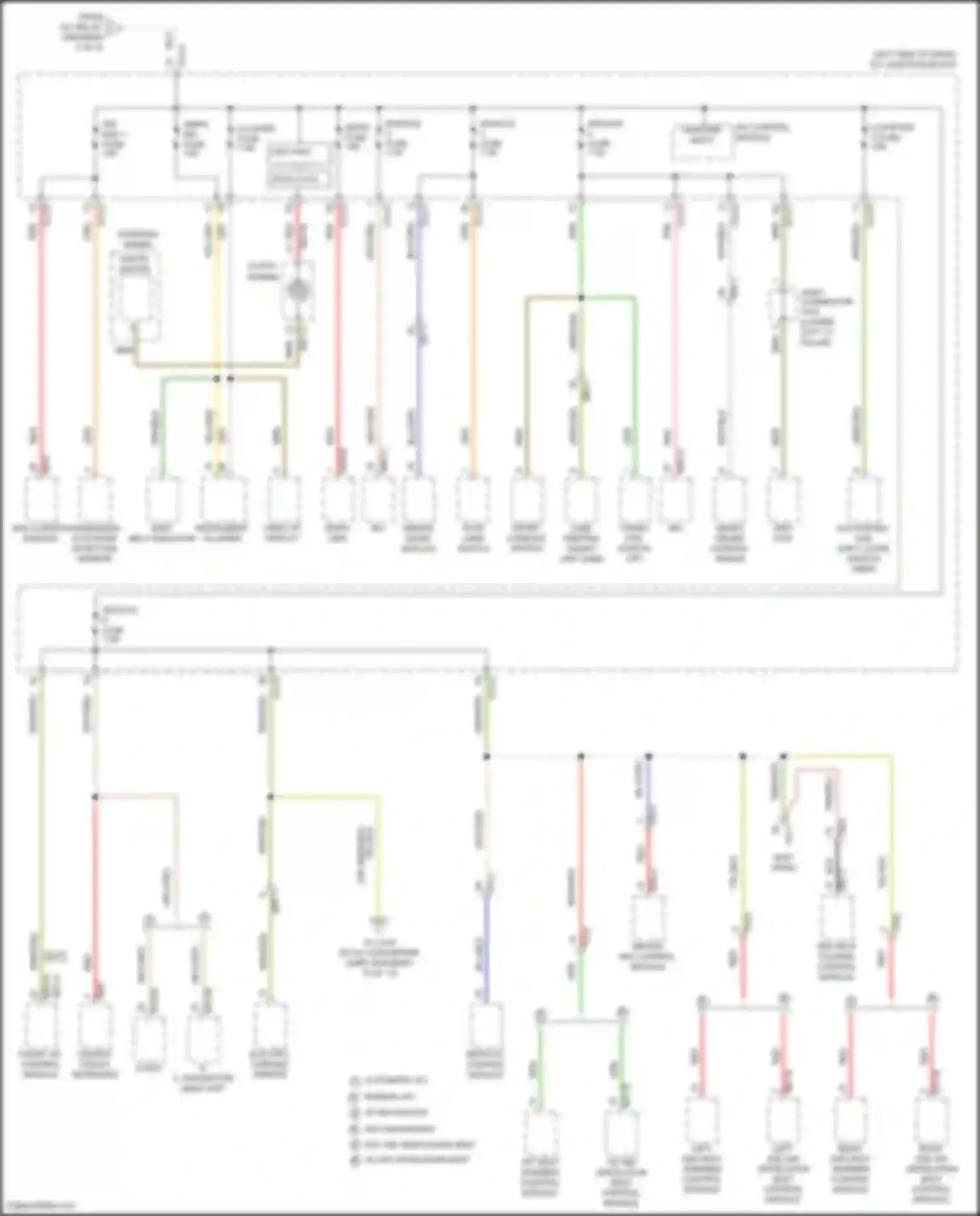 Palisade Hyundai I (2018-2022): Power distribution circuit (9 of 10)