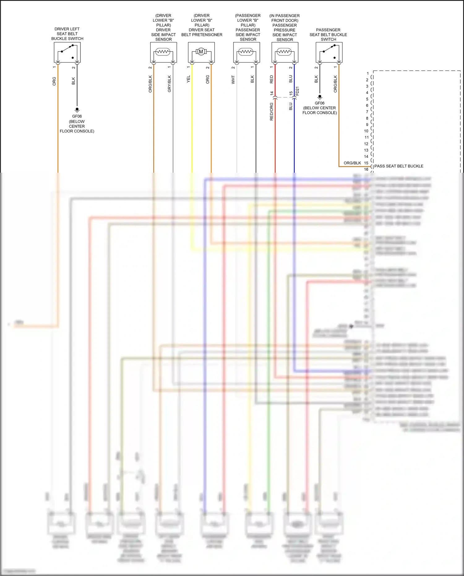 Wiring diagram blu for Hyundai Palisade I (2018-2022) (30 of 125)