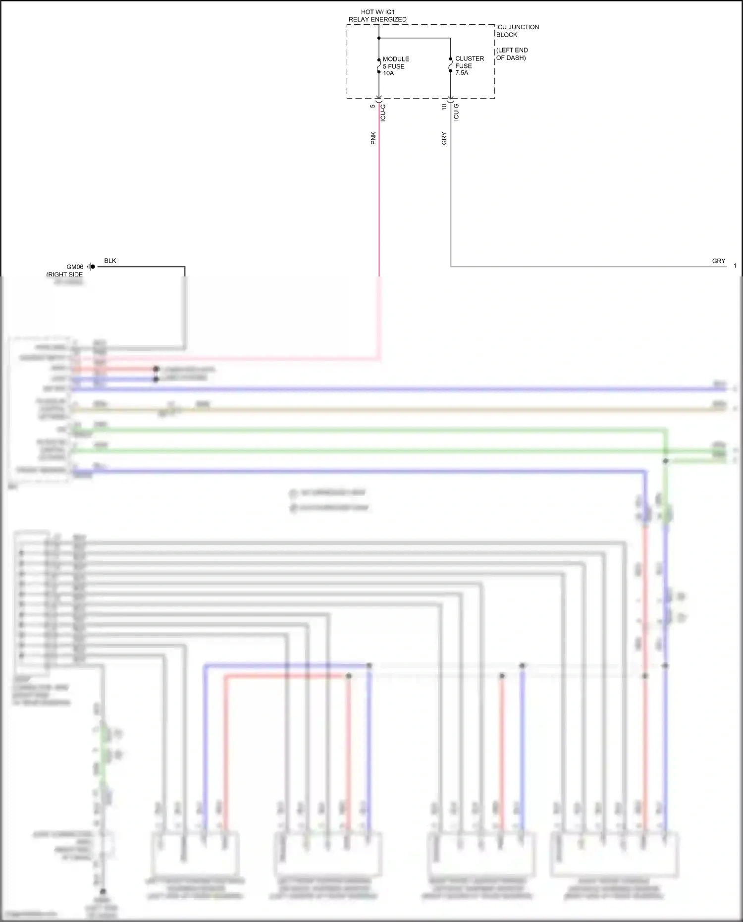 Wiring diagram computer data lines system for Hyundai Palisade I (2018-2022) (67 of 81)