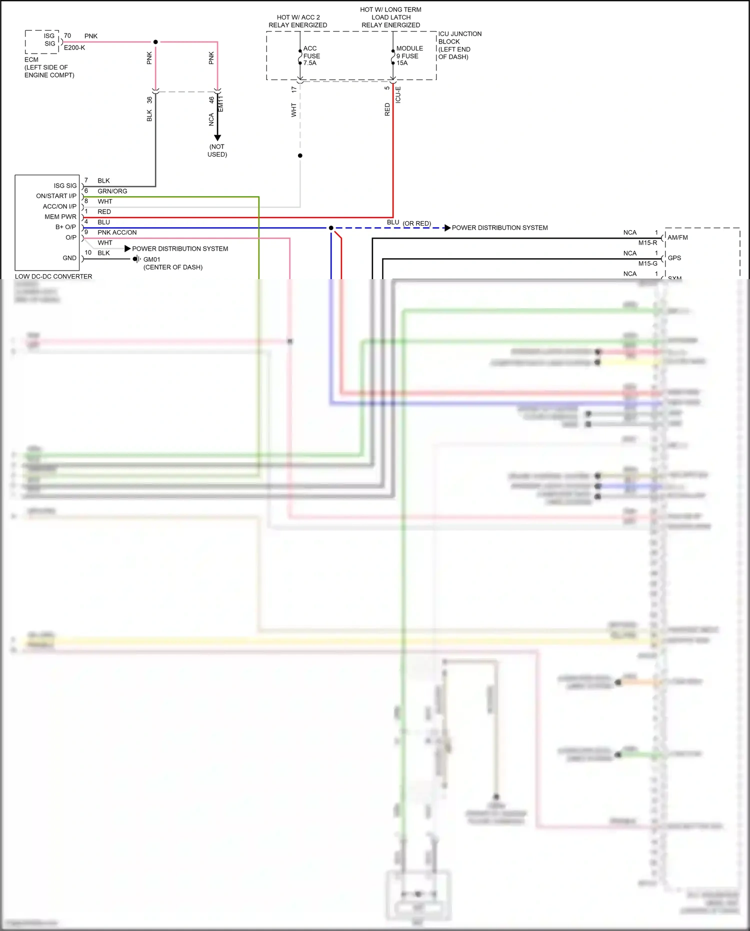 Wiring diagram computer data lines system for Hyundai Palisade I (2018-2022) (14 of 81)